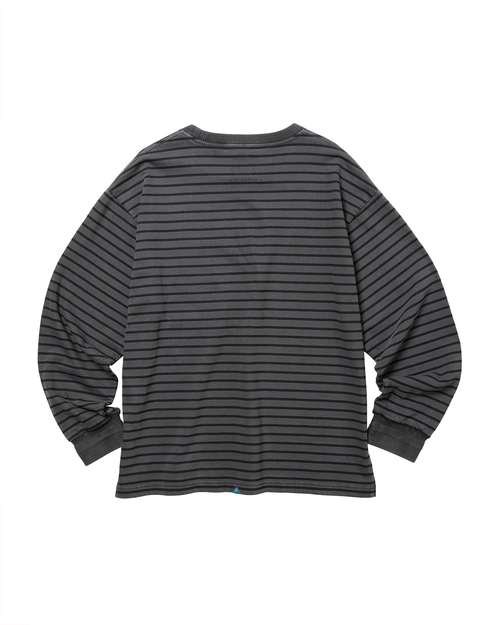GARMENT DYED STRIPED L/S SHIRT
