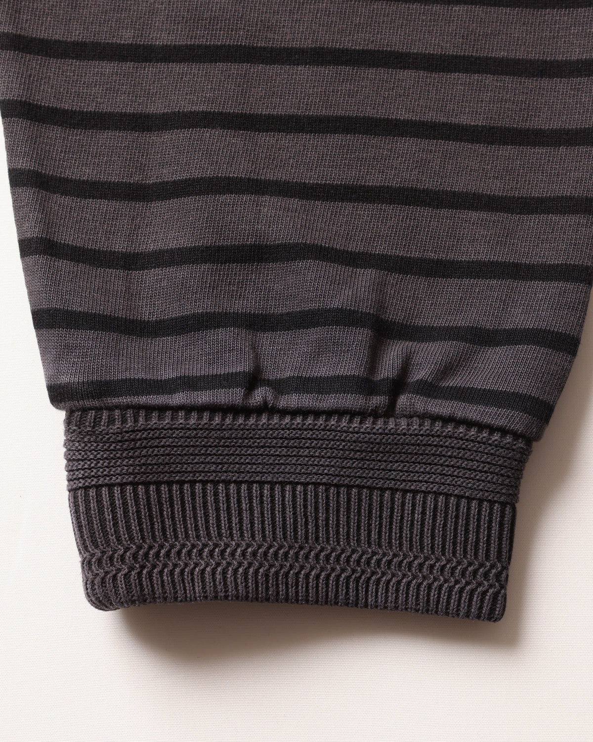 GARMENT DYED STRIPED L/S SHIRT