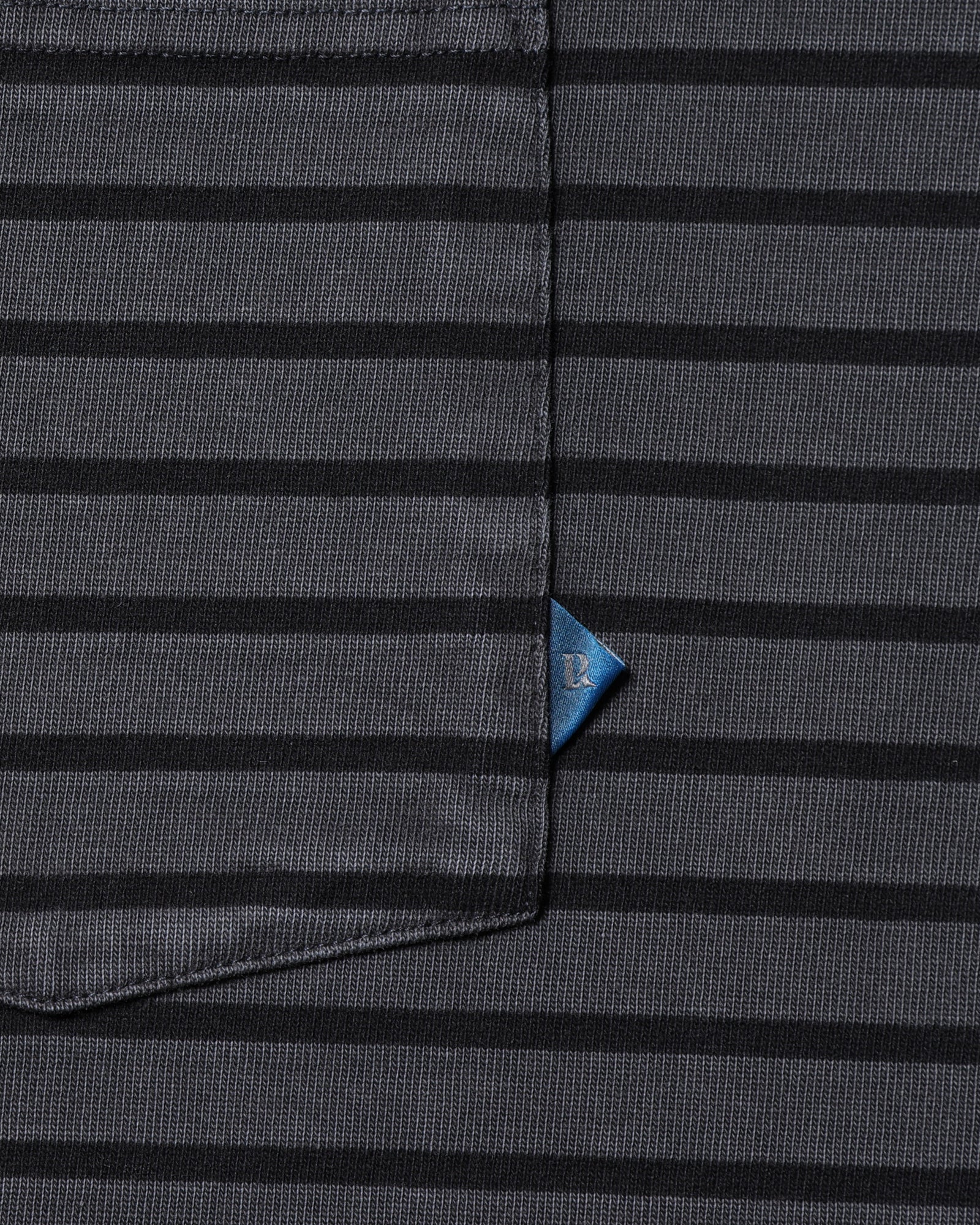 PIGMENT DYED STRIPED L/S SHIRT