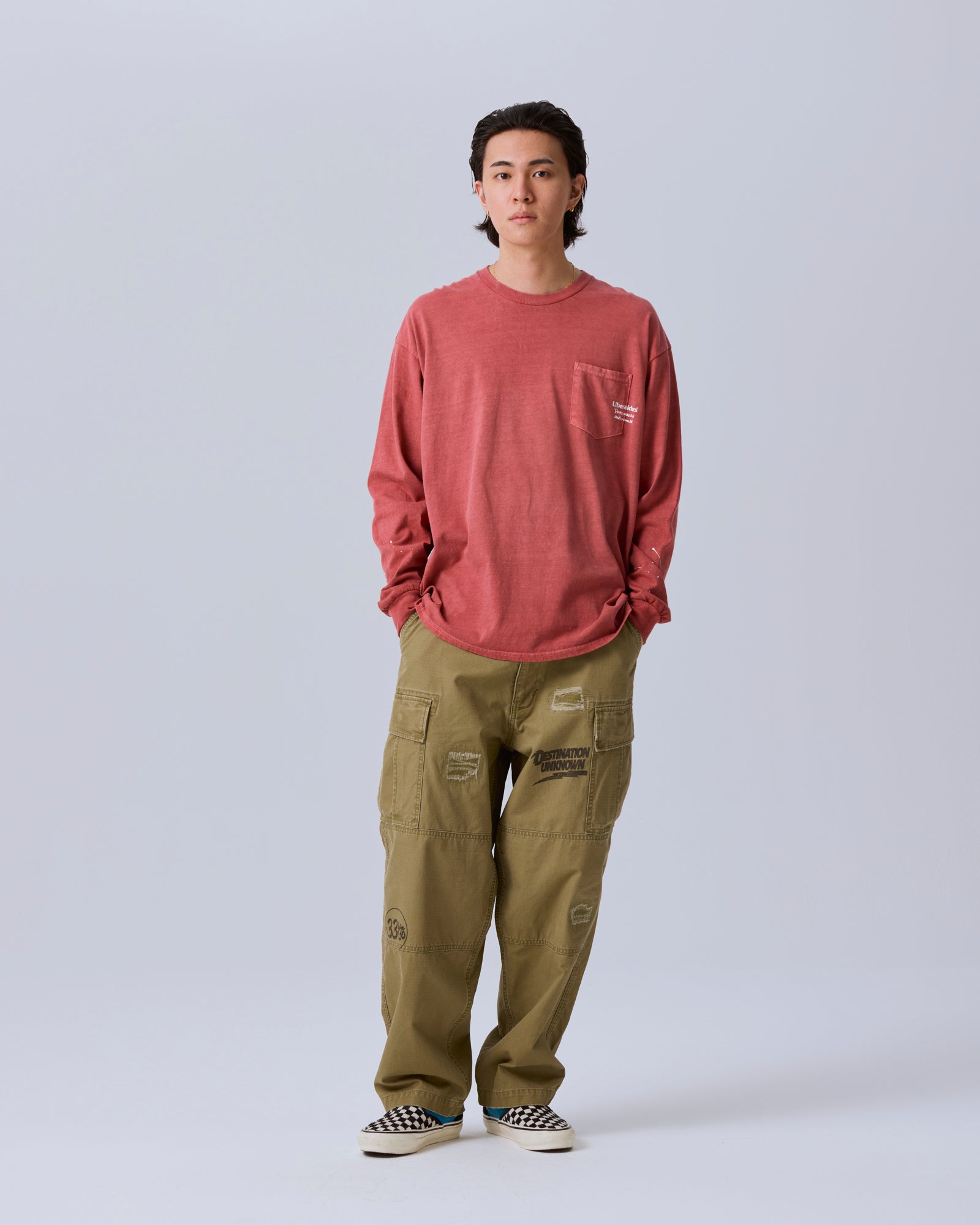 PAINT SPLATTER L/S TEE