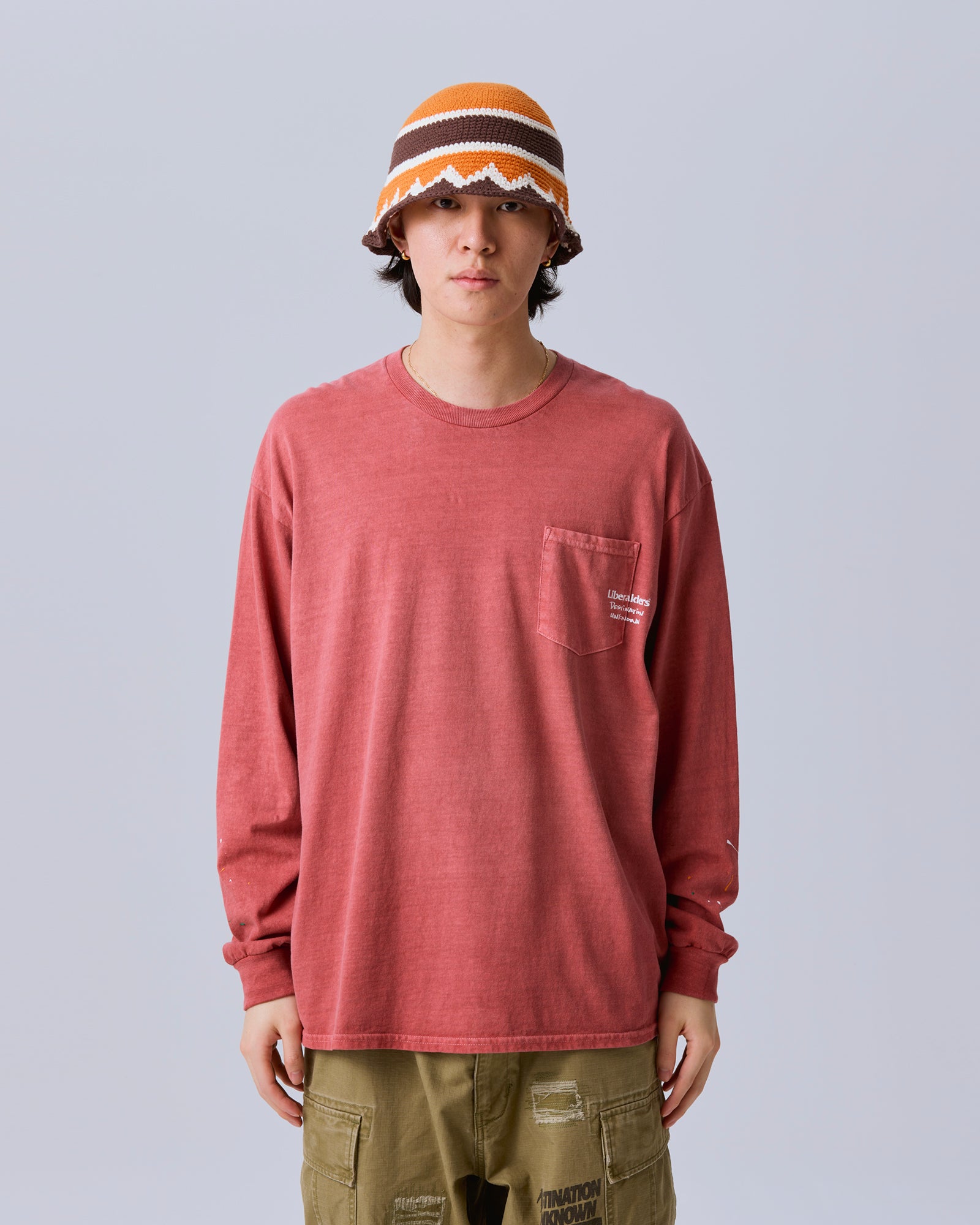PAINT SPLATTER L/S TEE