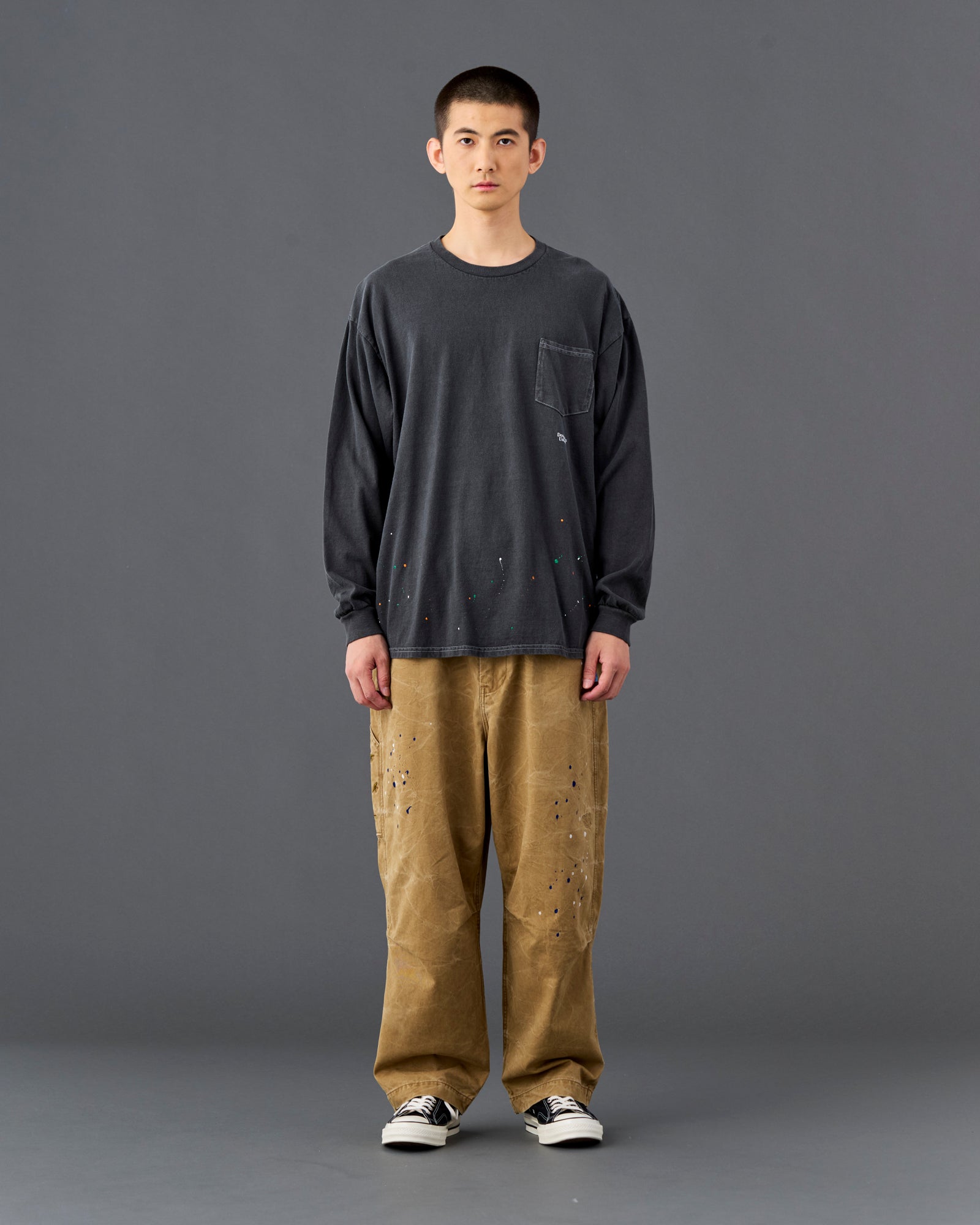 PAINT SPLATTER L/S TEE