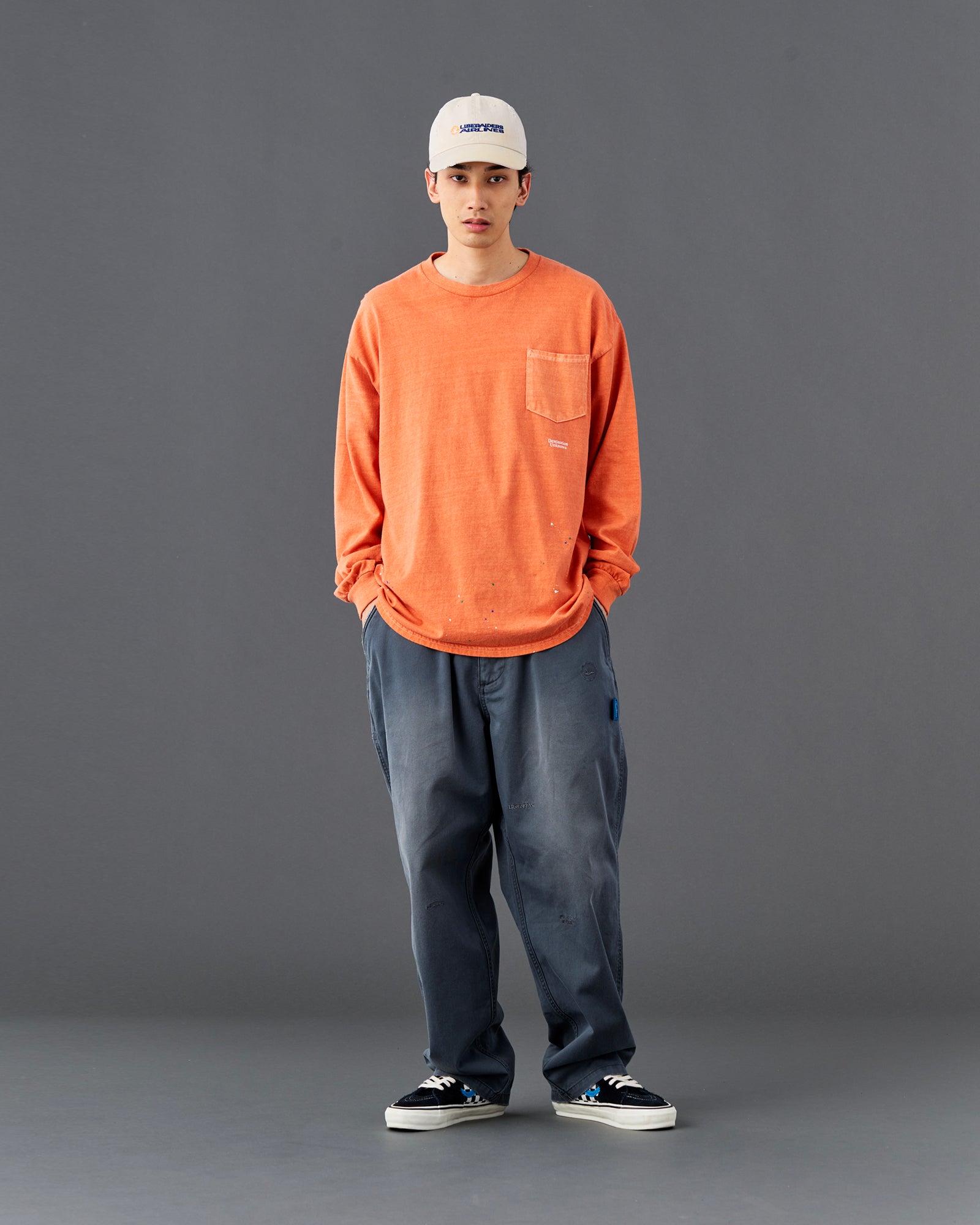 PAINT SPLATTER L/S TEE