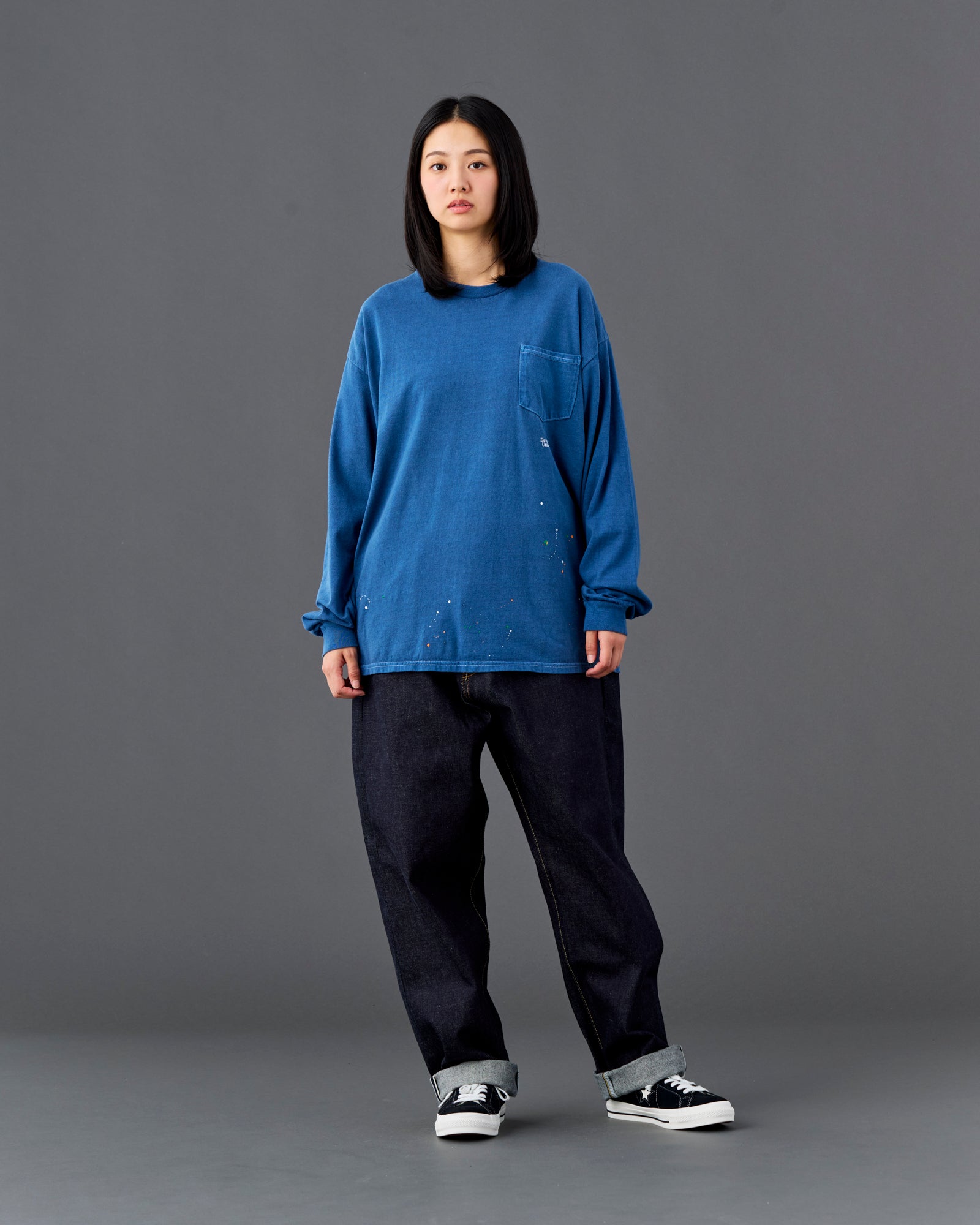 PAINT SPLATTER L/S TEE