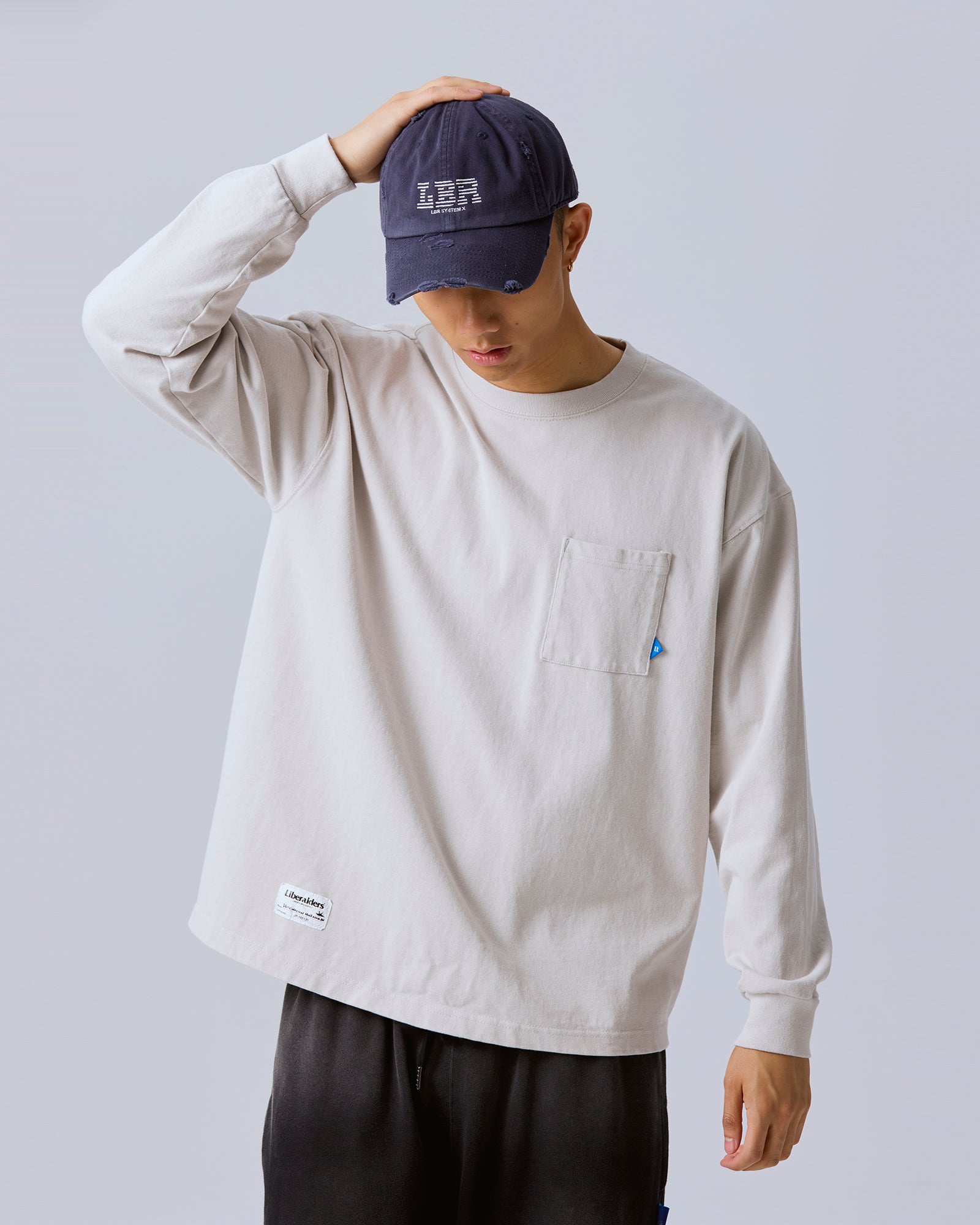 LR HEAVY WEIGHT L/S TEE