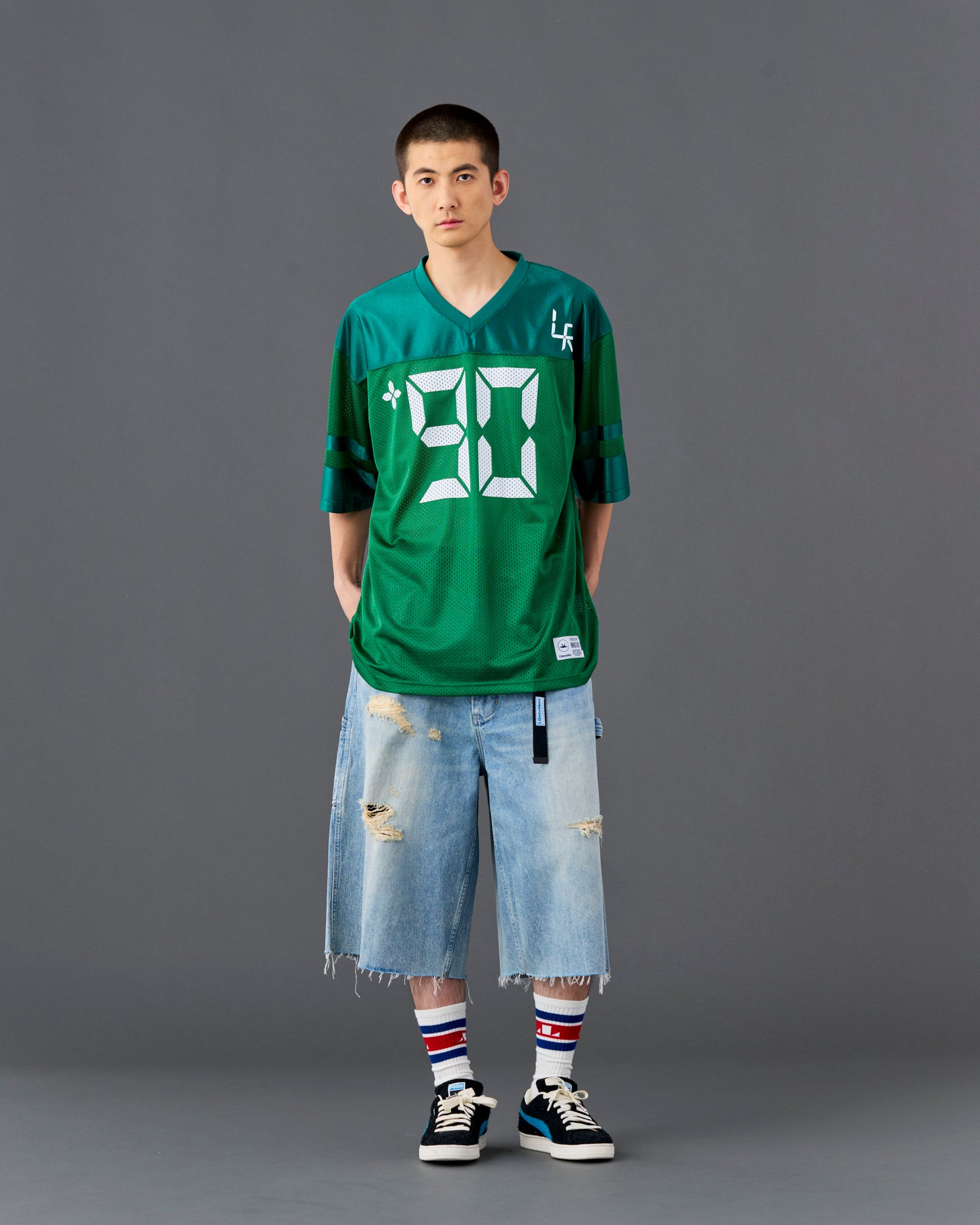 DIGITAL LOGO FOOTBALL TEE