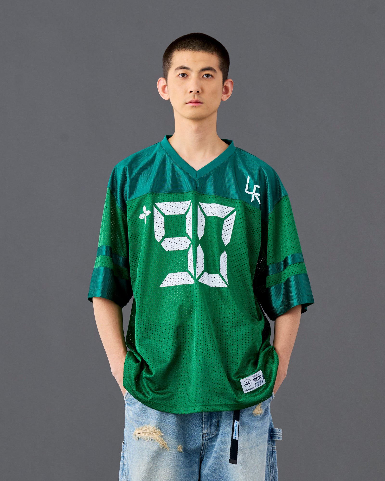 DIGITAL LOGO FOOTBALL TEE