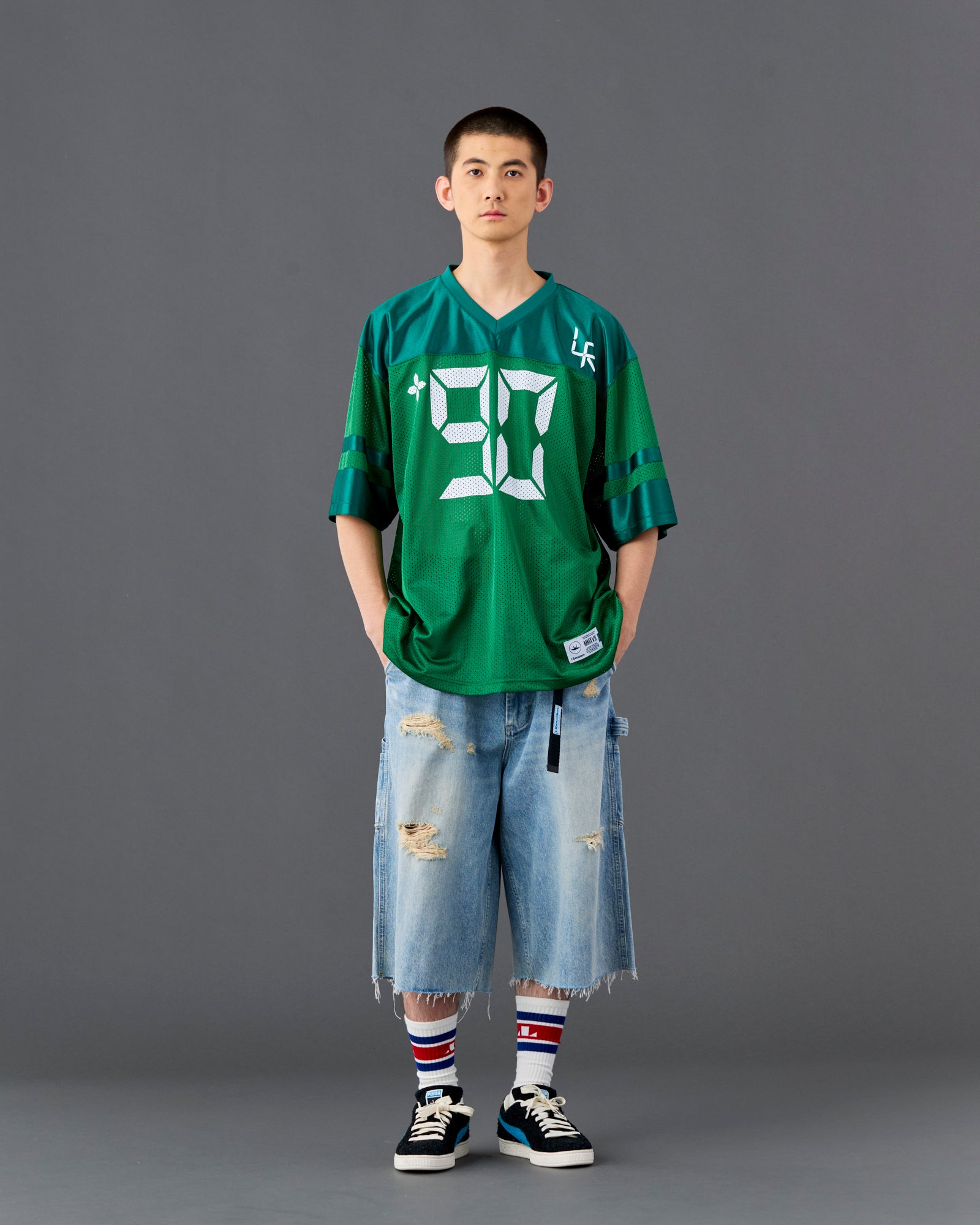 DIGITAL LOGO FOOTBALL TEE