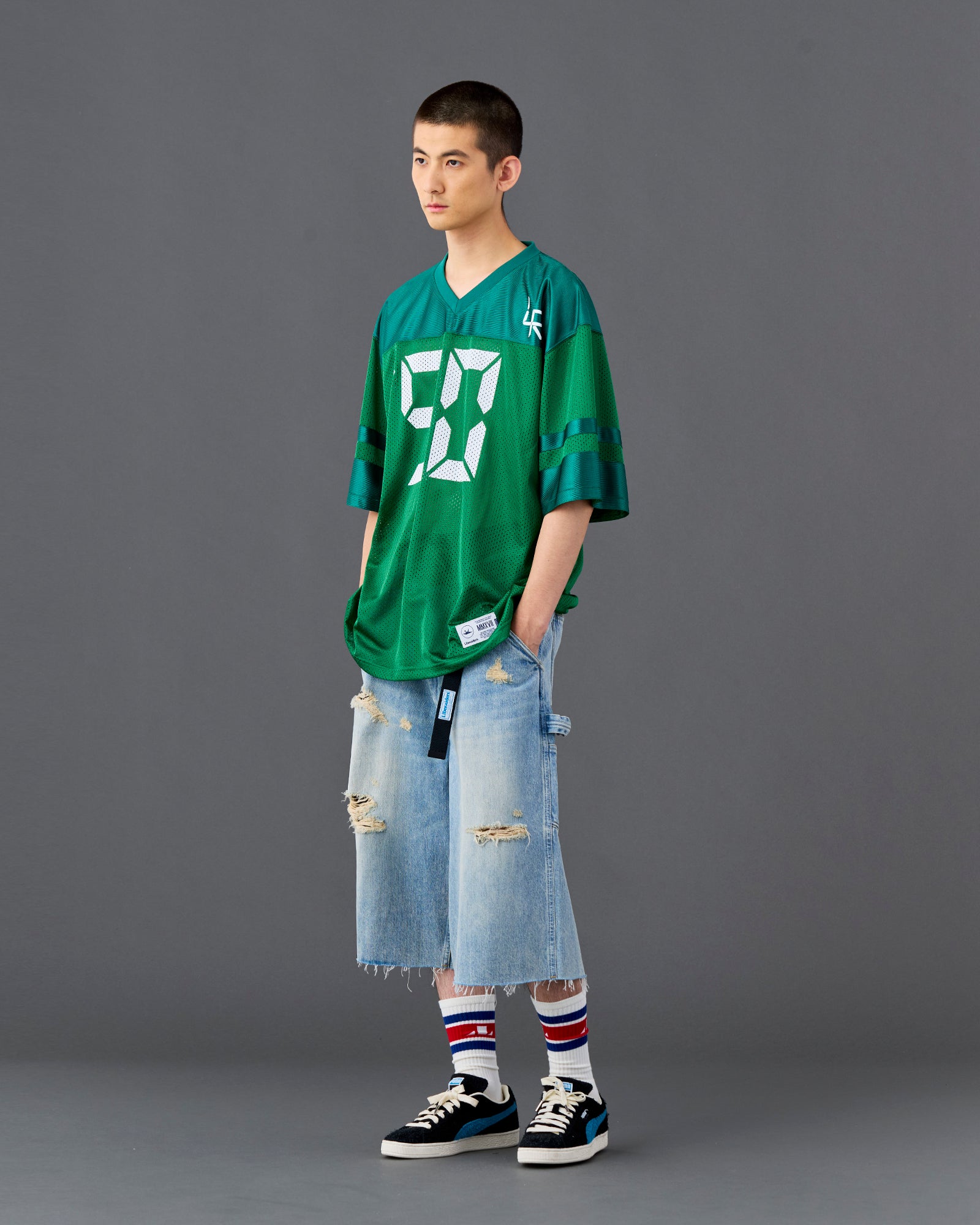 DIGITAL LOGO FOOTBALL TEE