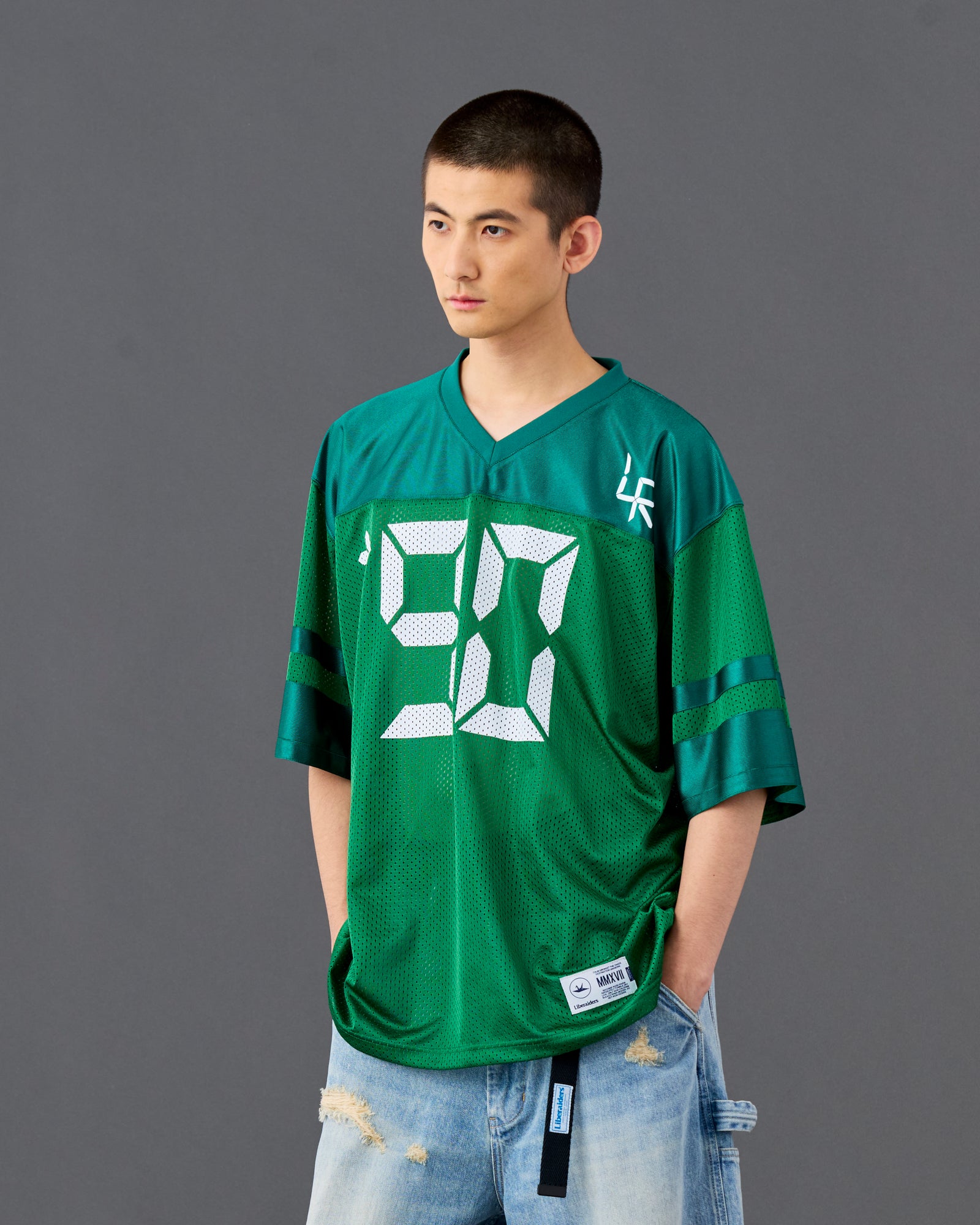 DIGITAL LOGO FOOTBALL TEE