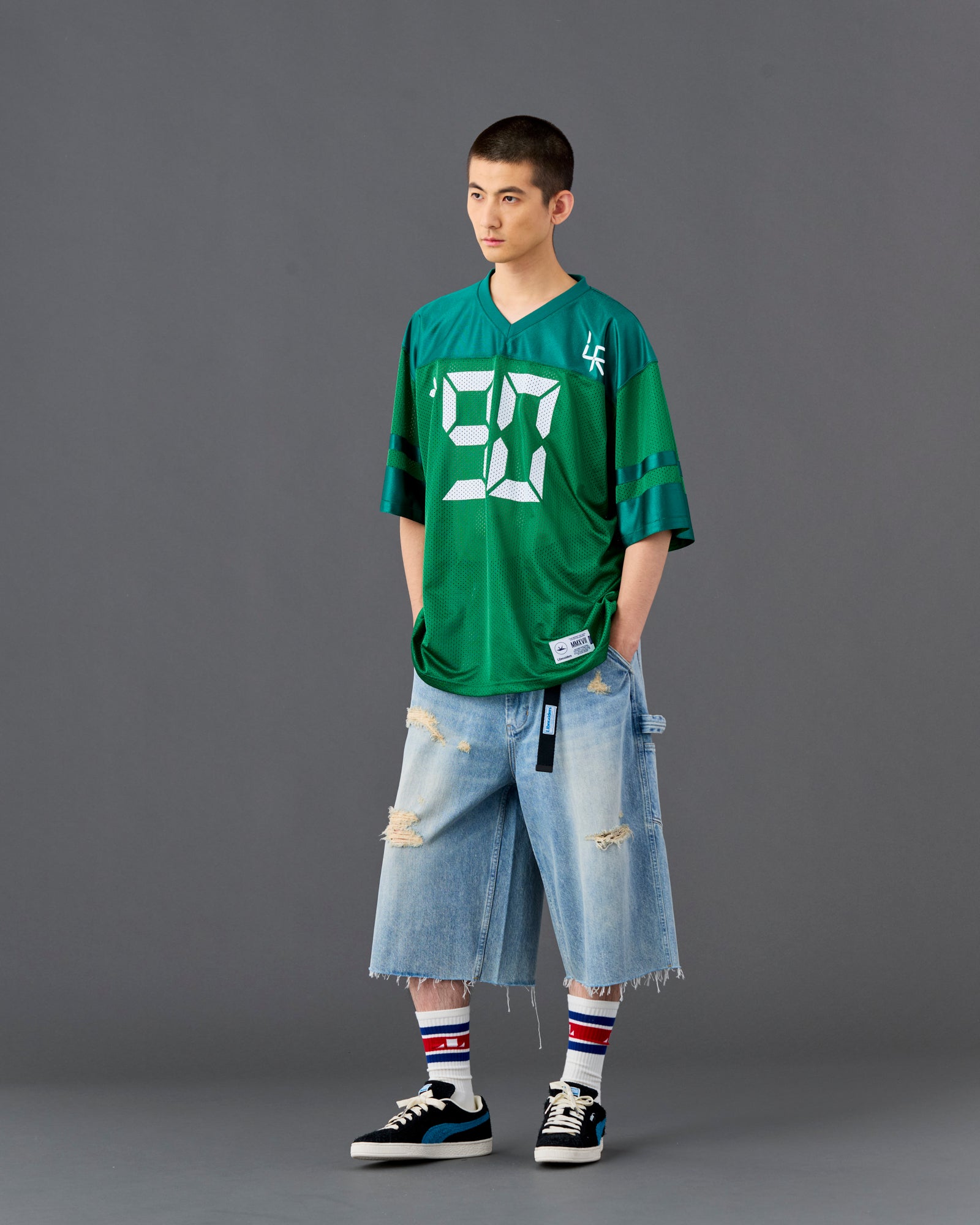 DIGITAL LOGO FOOTBALL TEE