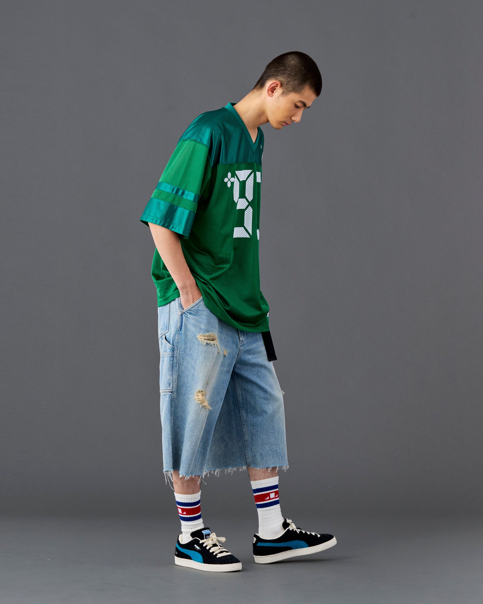 DIGITAL LOGO FOOTBALL TEE