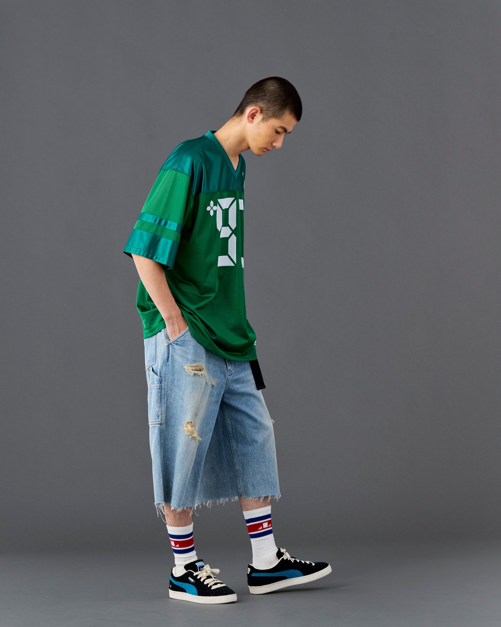 DIGITAL LOGO FOOTBALL TEE