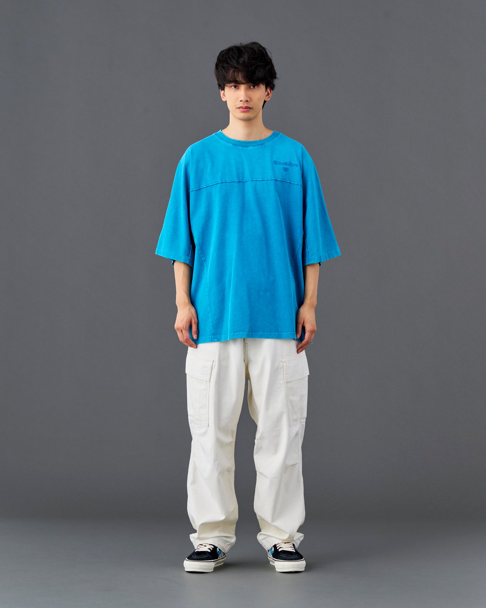 PIGMENT DYED DOLMAN SLEEVE TEE