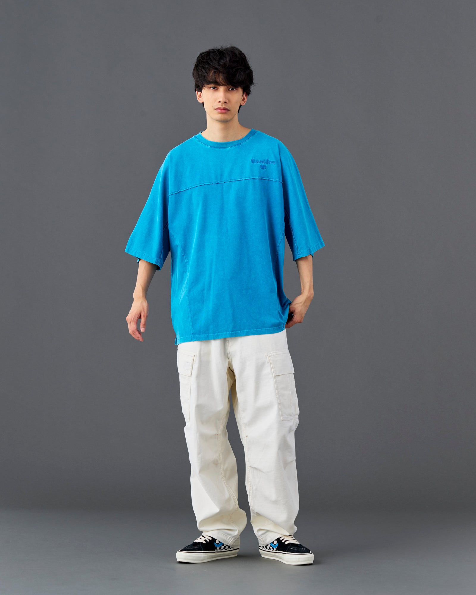 PIGMENT DYED DOLMAN SLEEVE TEE