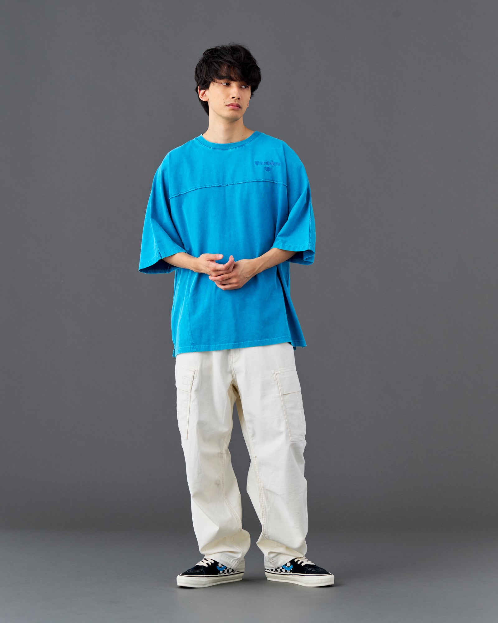 PIGMENT DYED DOLMAN SLEEVE TEE
