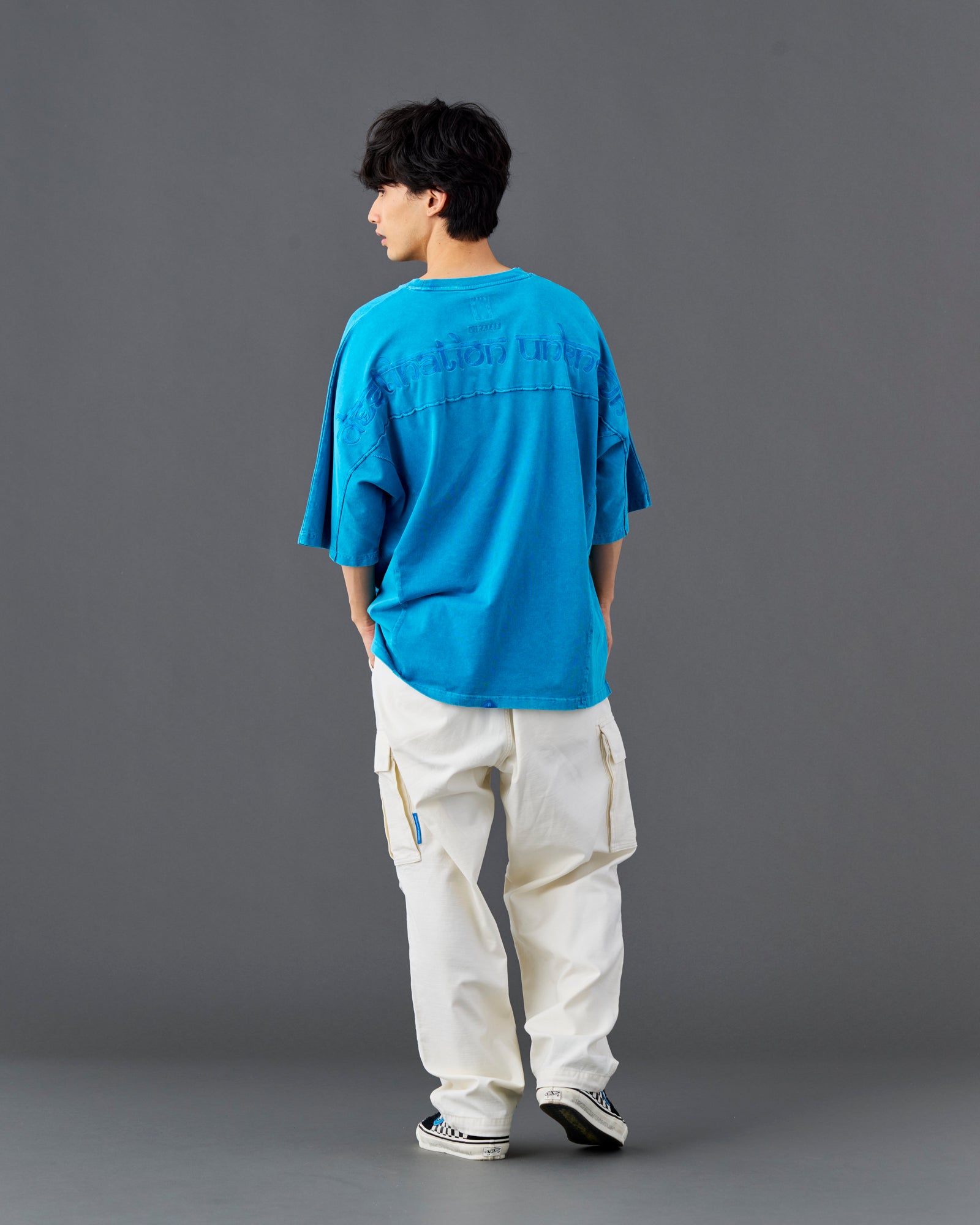 PIGMENT DYED DOLMAN SLEEVE TEE