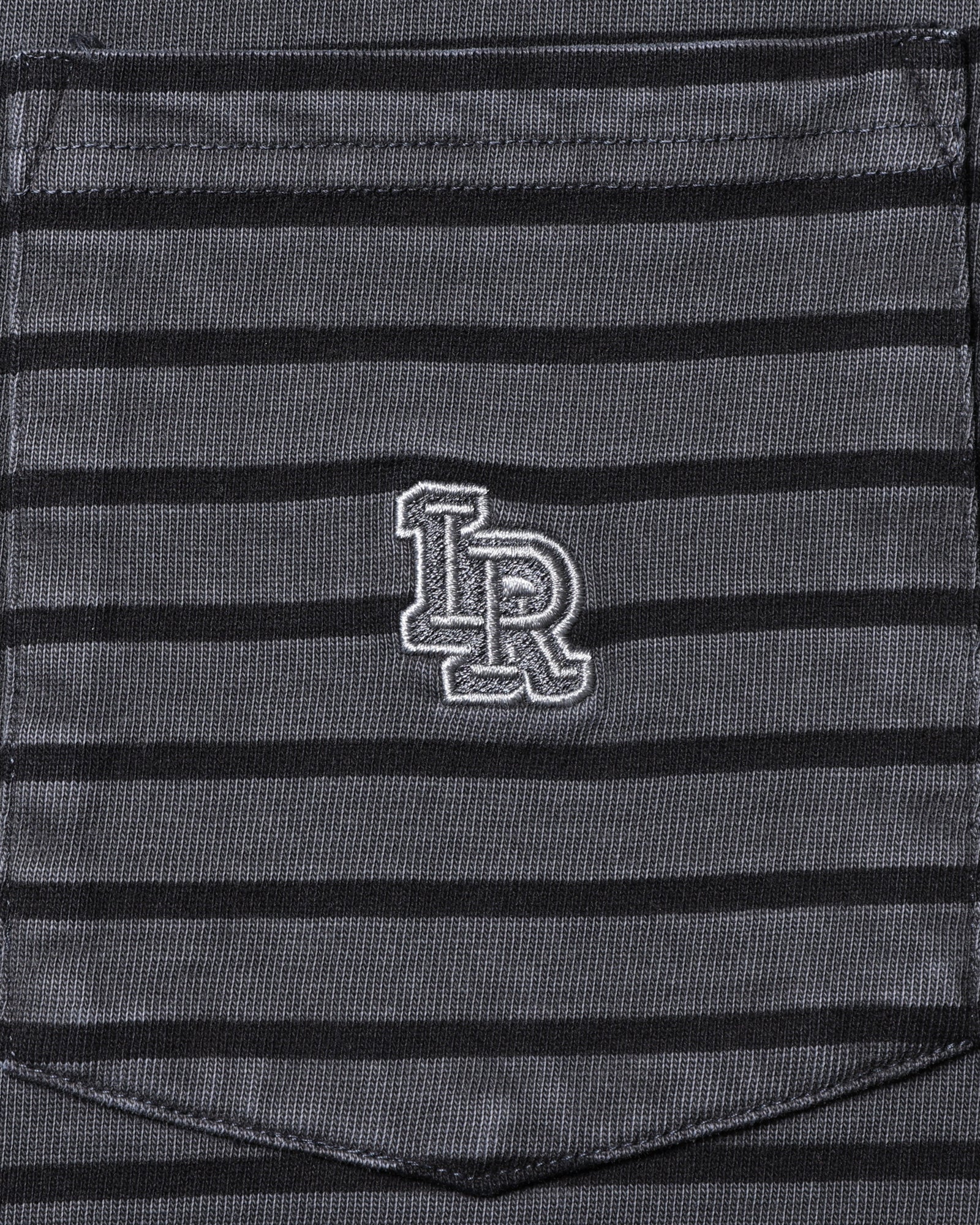 PIGMENT DYED STRIPED S/S SHIRT