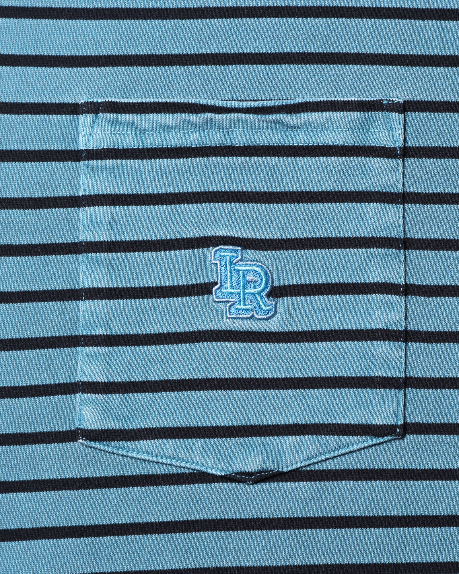 PIGMENT DYED STRIPED S/S SHIRT