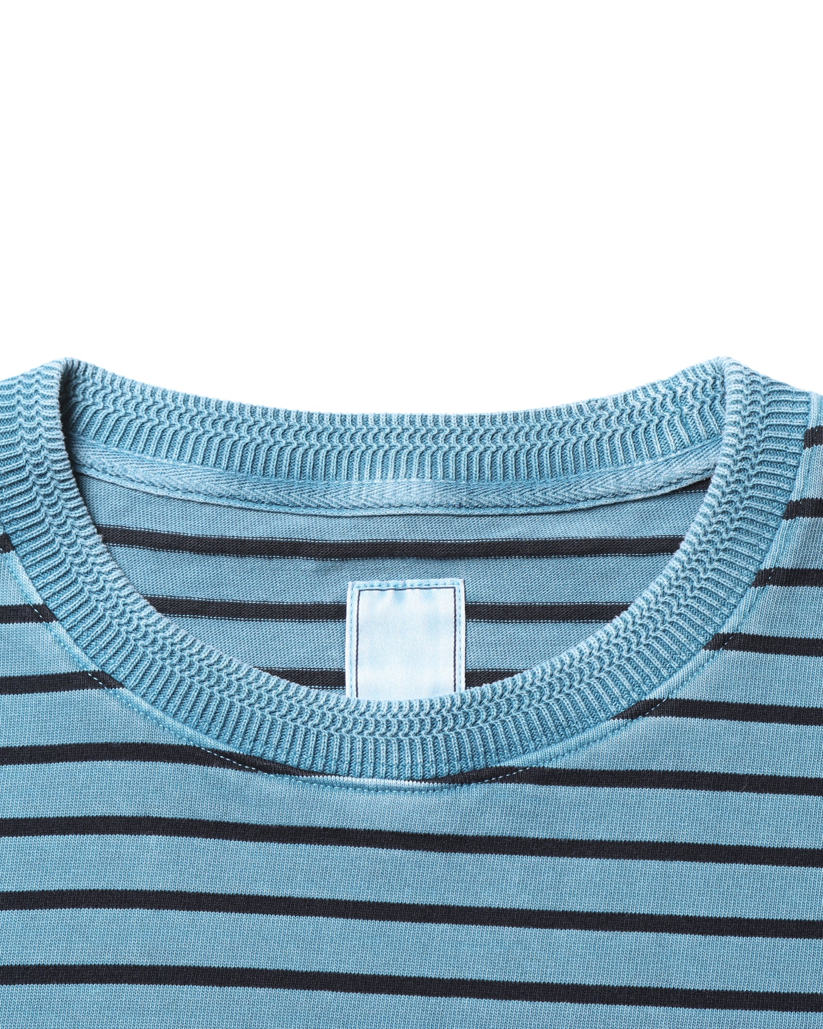 PIGMENT DYED STRIPED S/S SHIRT