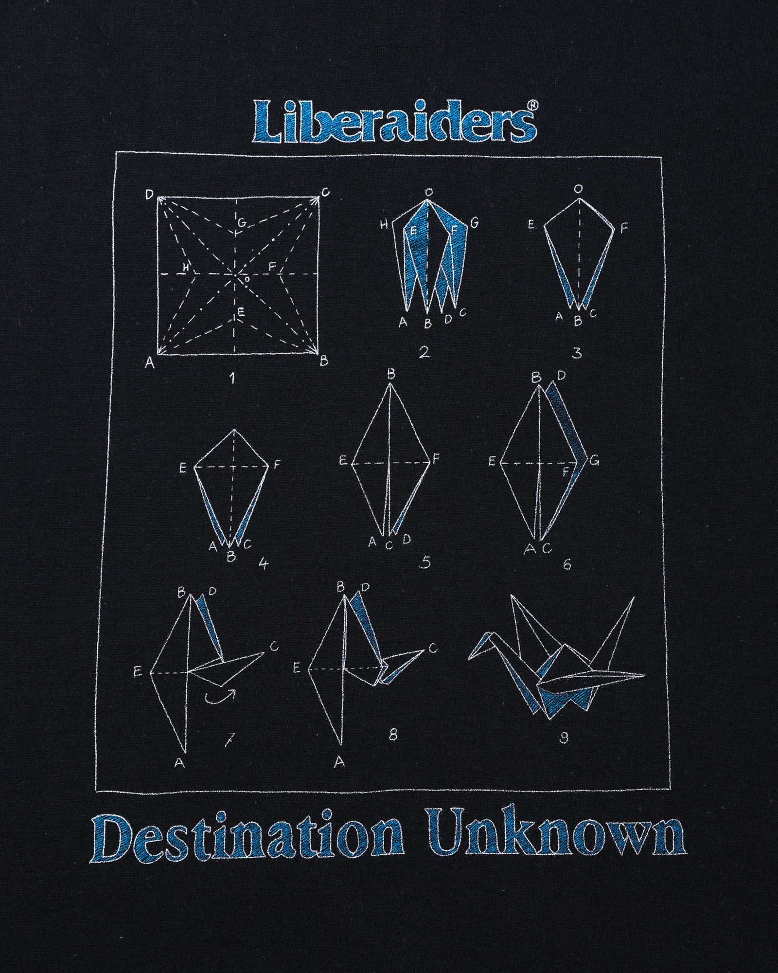 FOLDING METHOD TEE