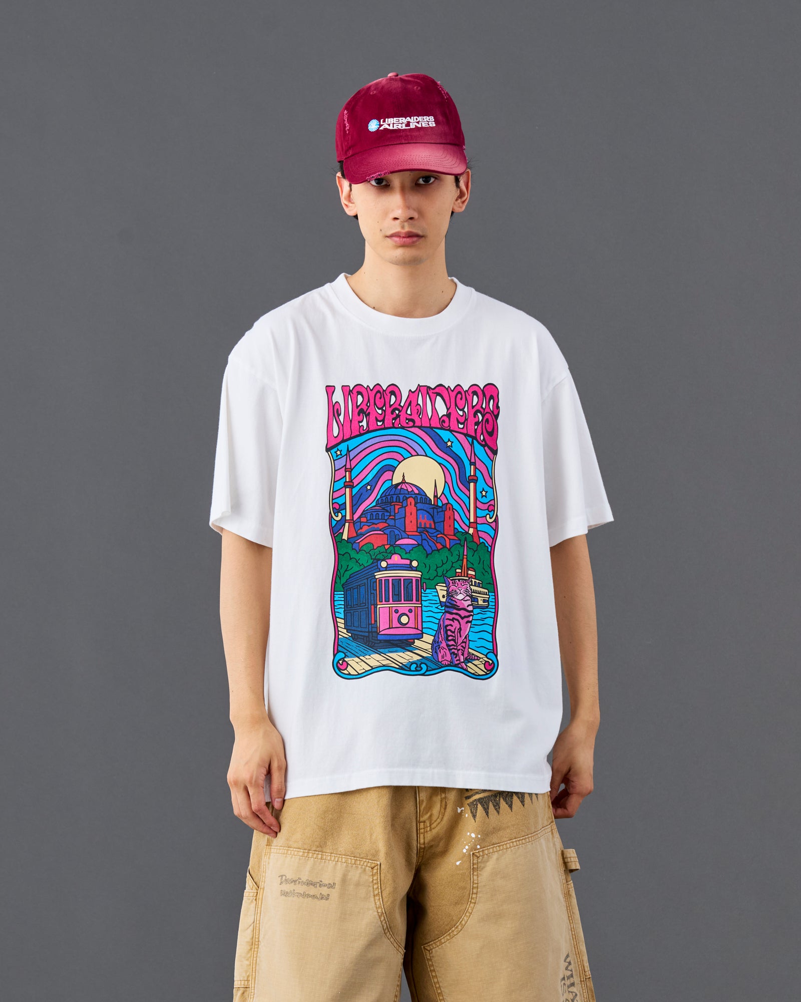 PSYCHEDELIC CITY TEE