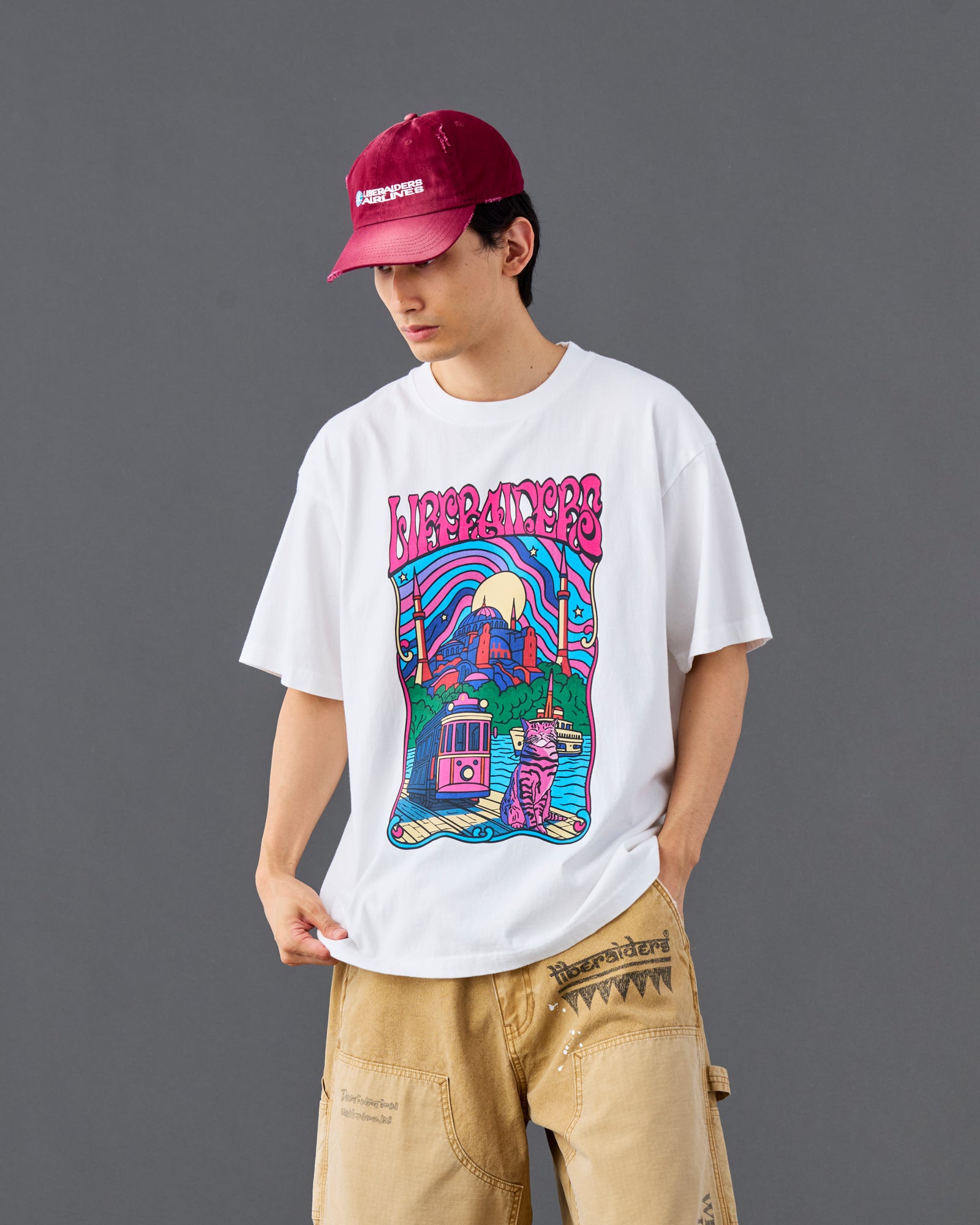 PSYCHEDELIC CITY TEE