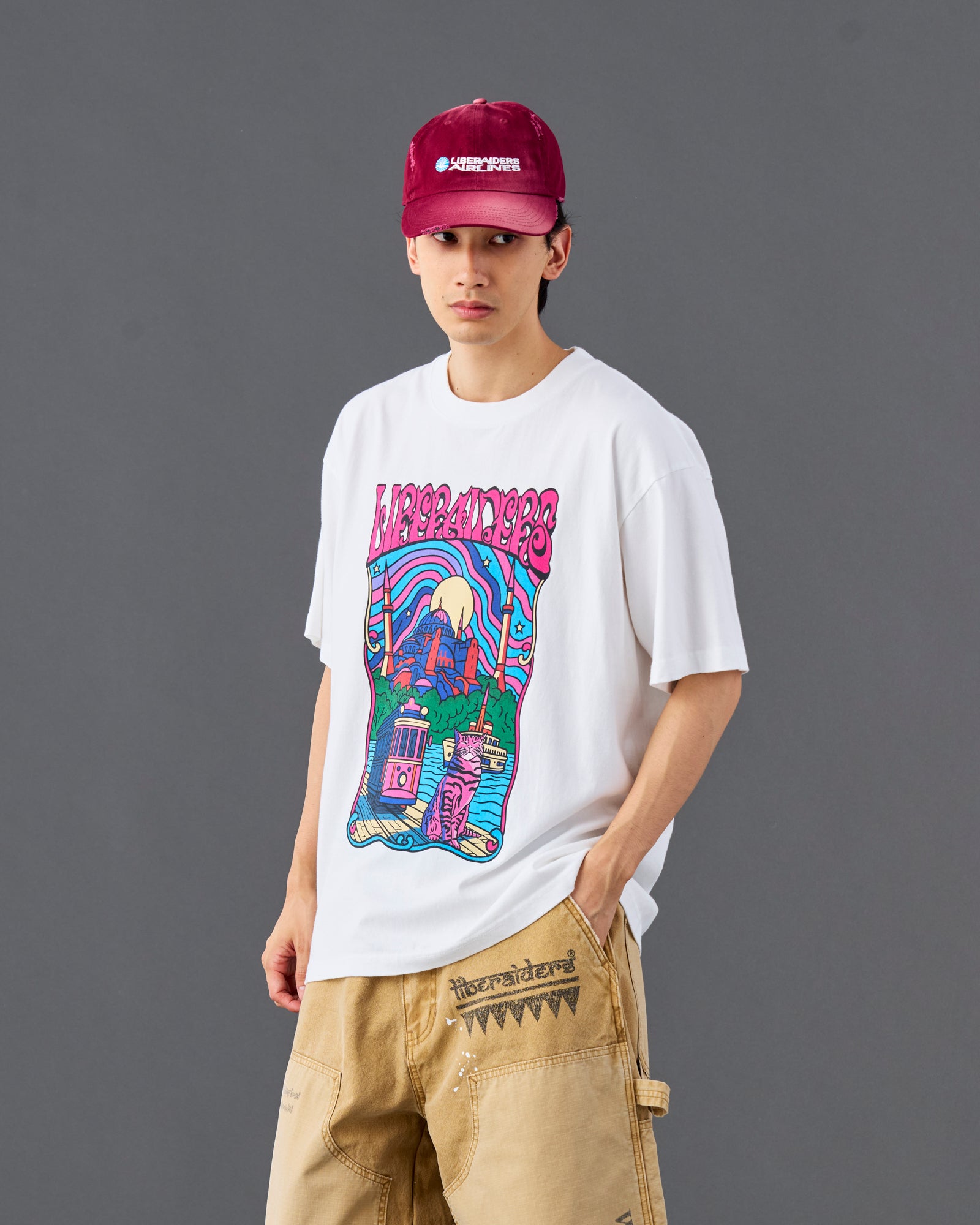 PSYCHEDELIC CITY TEE
