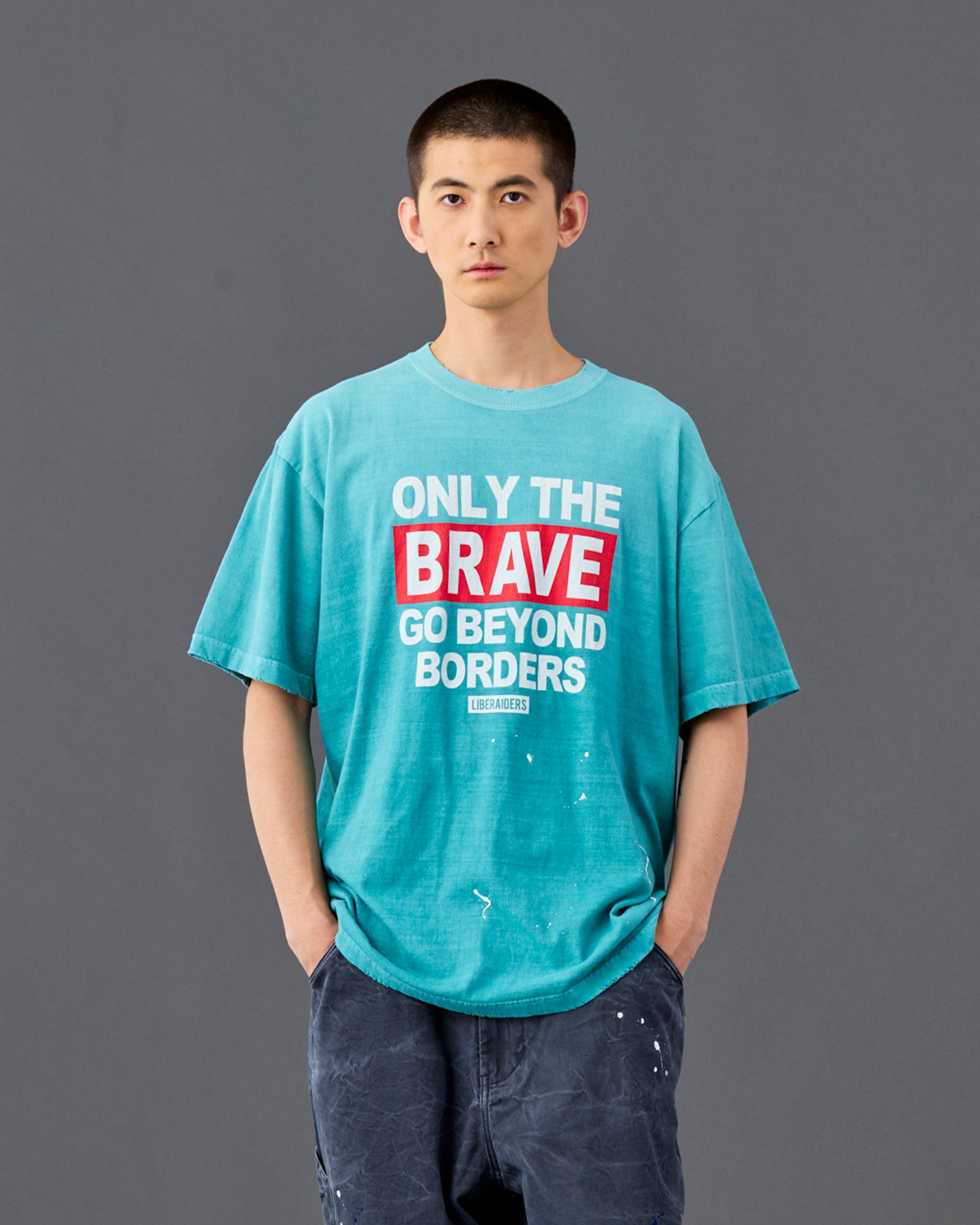 FADED BRAVE TEE