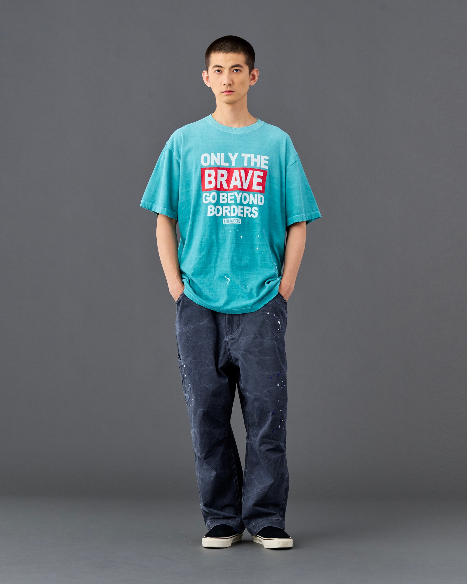 FADED BRAVE TEE