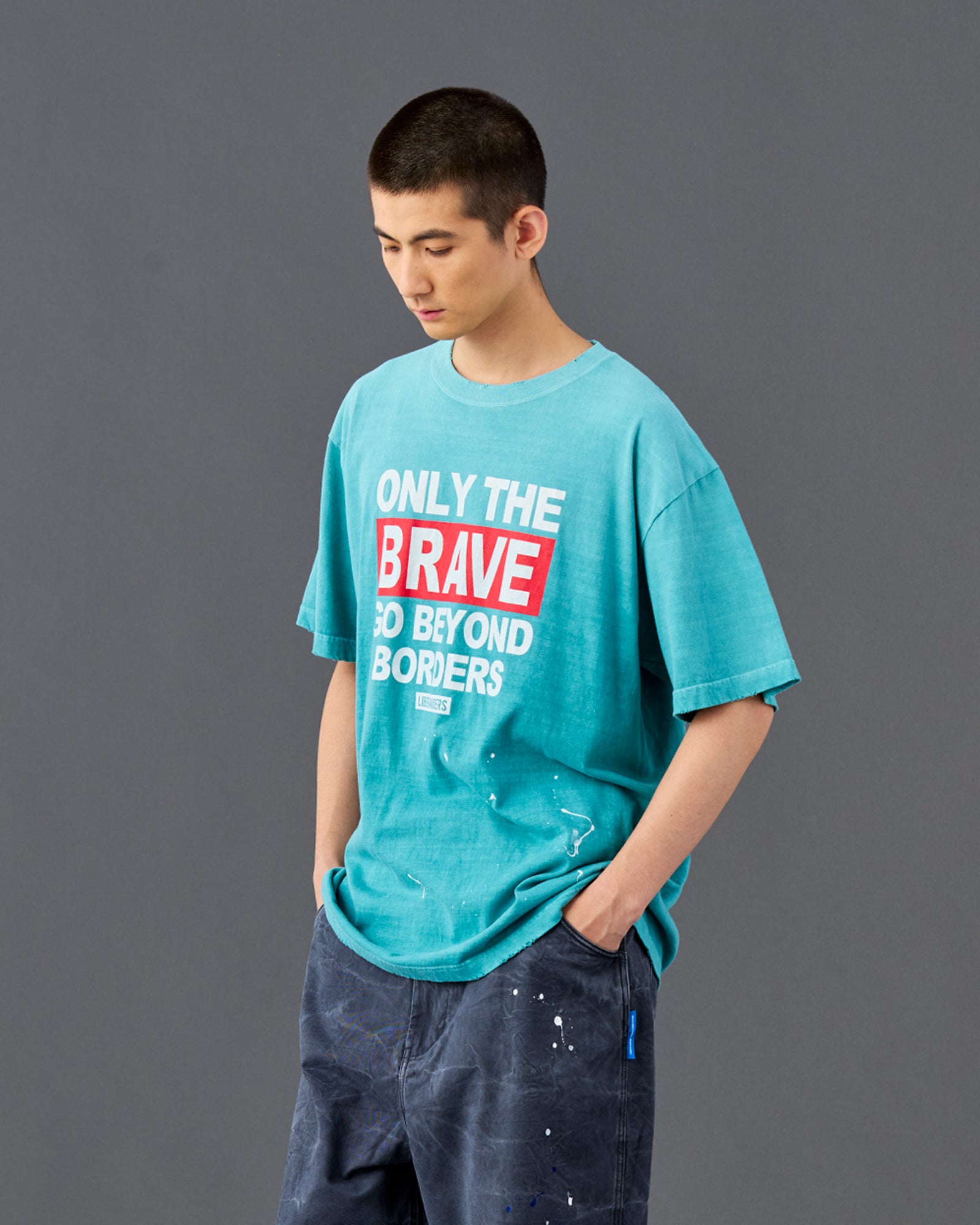 FADED BRAVE TEE