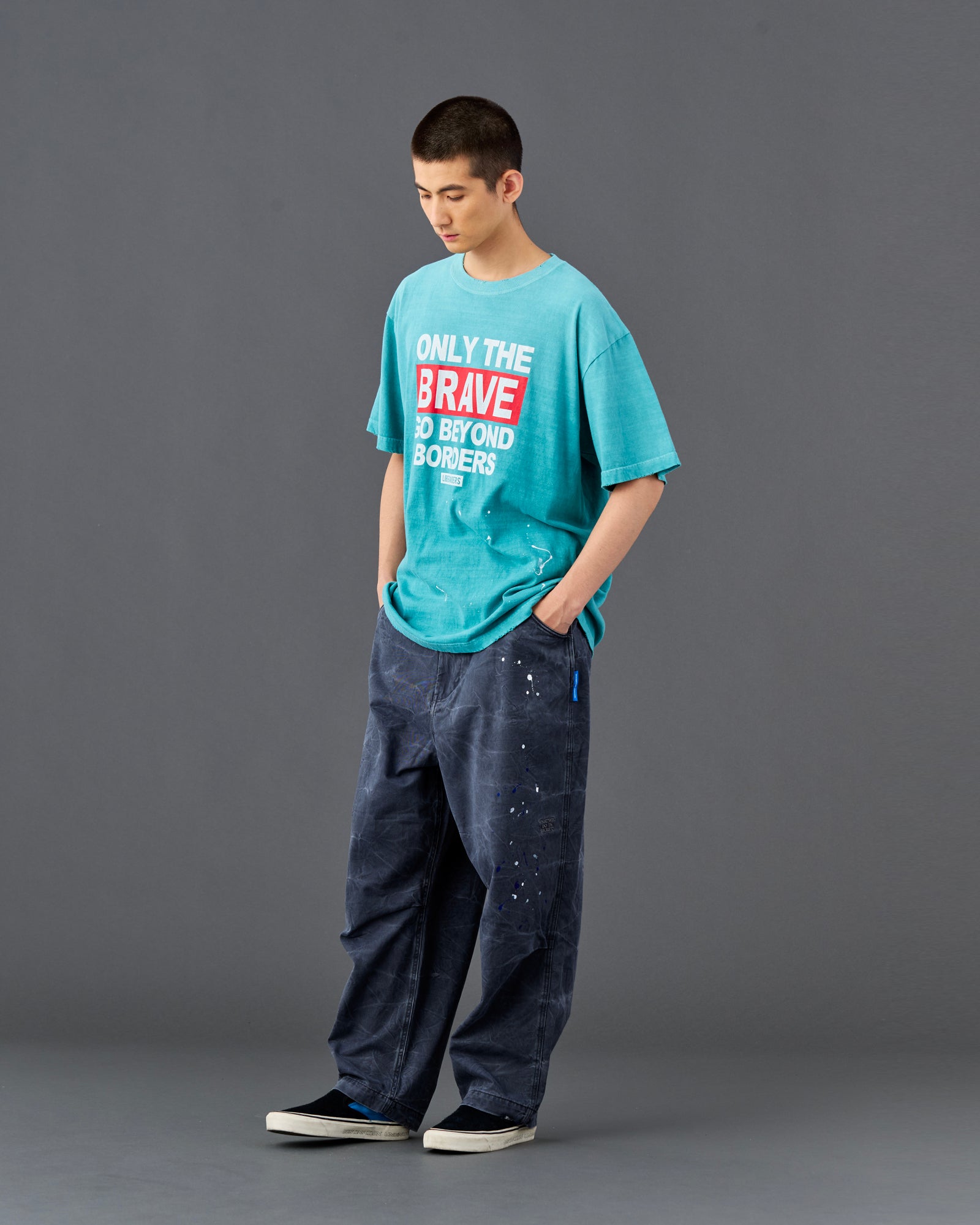 FADED BRAVE TEE