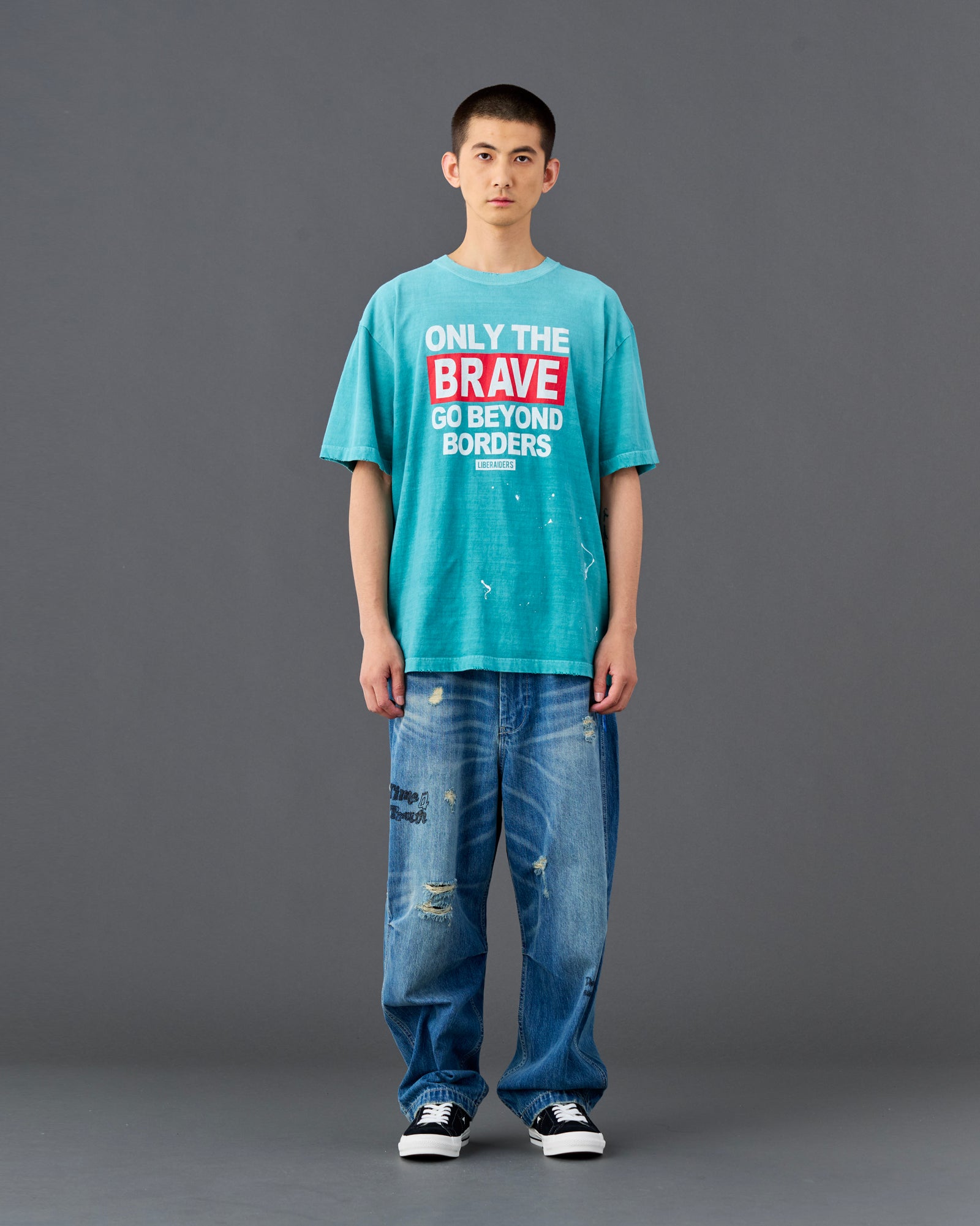 FADED BRAVE TEE