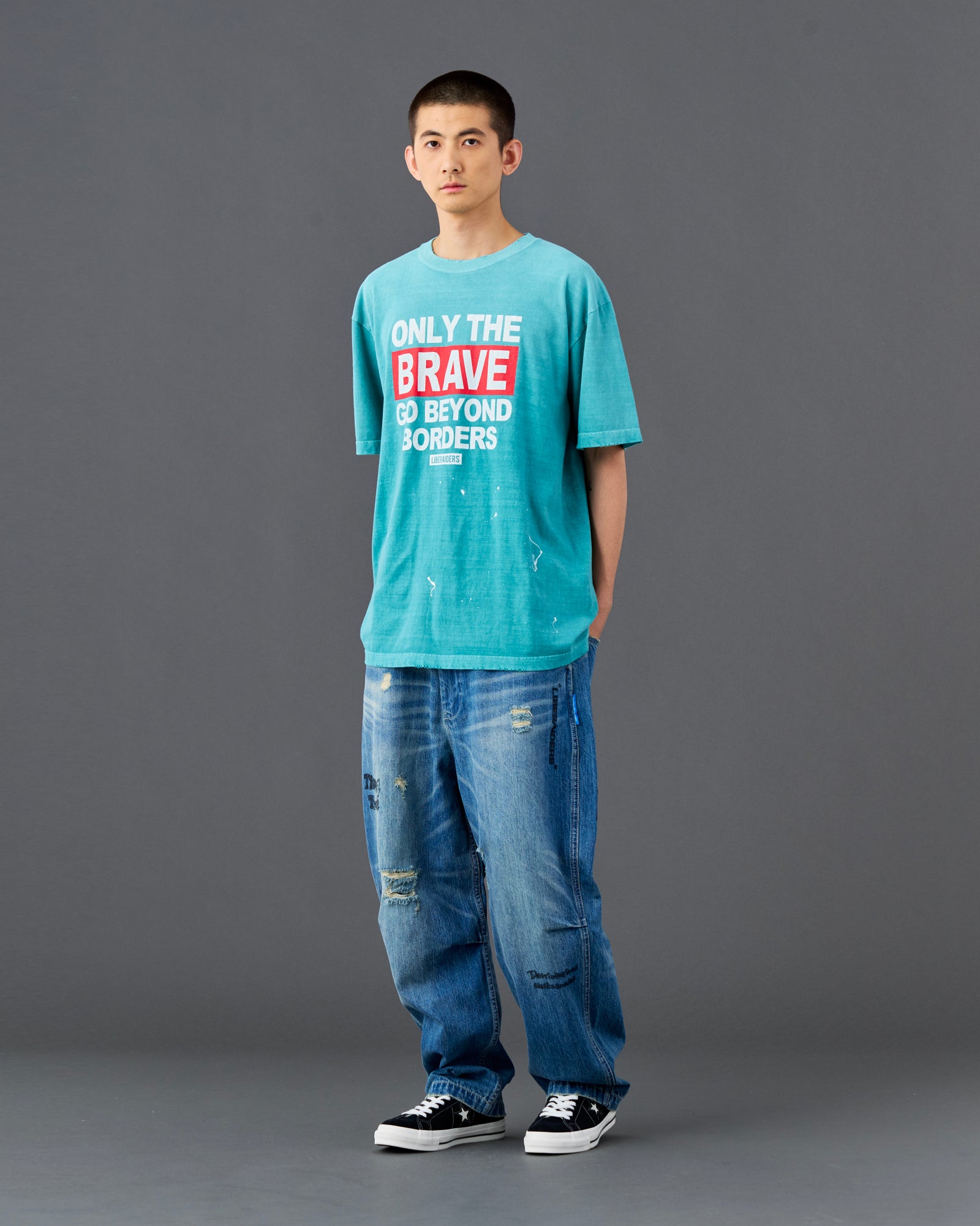 FADED BRAVE TEE