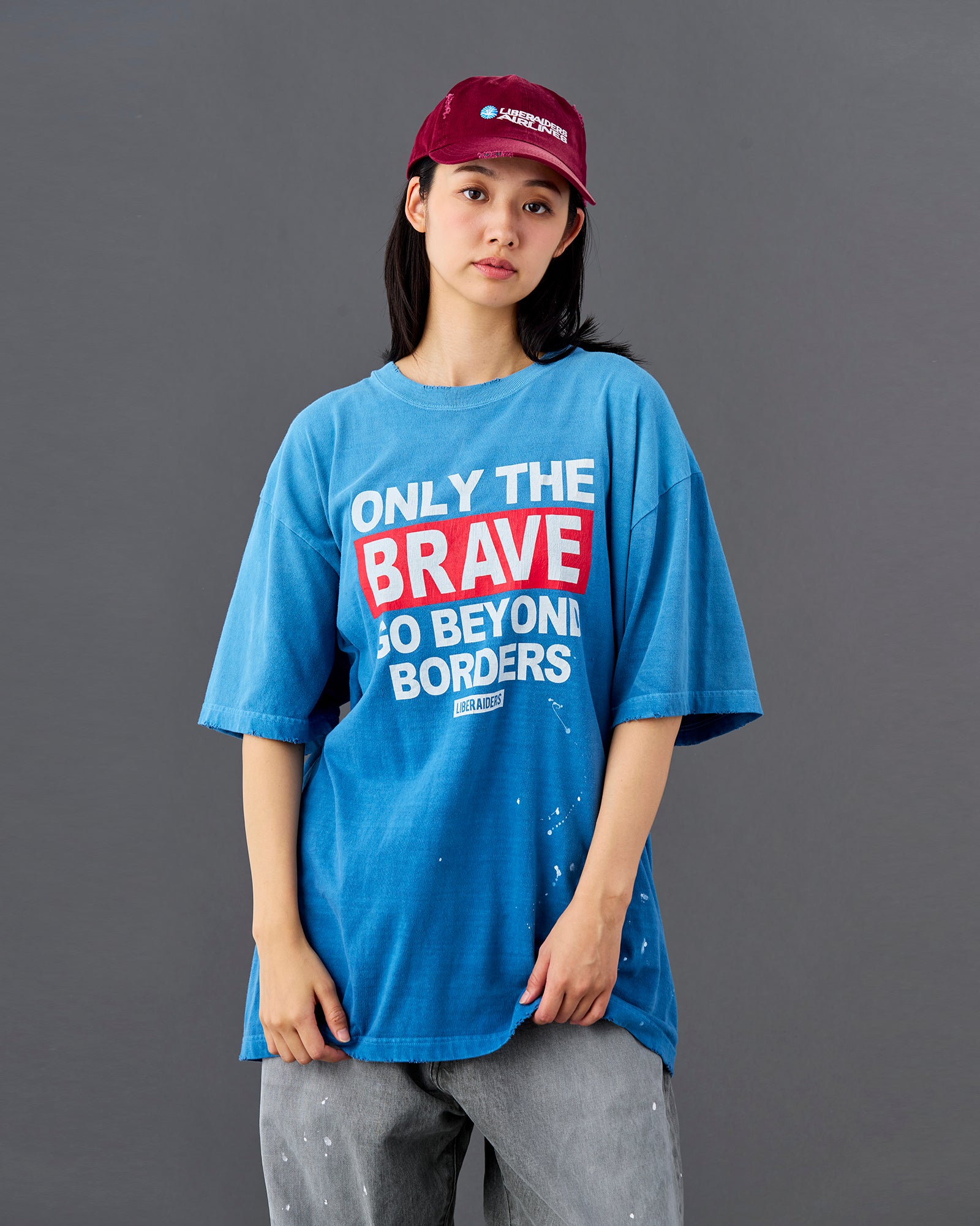 FADED BRAVE TEE