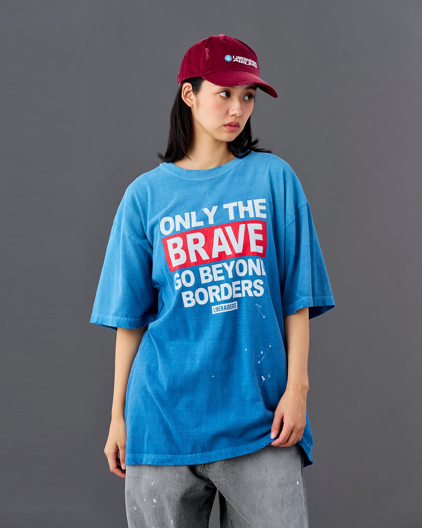 FADED BRAVE TEE