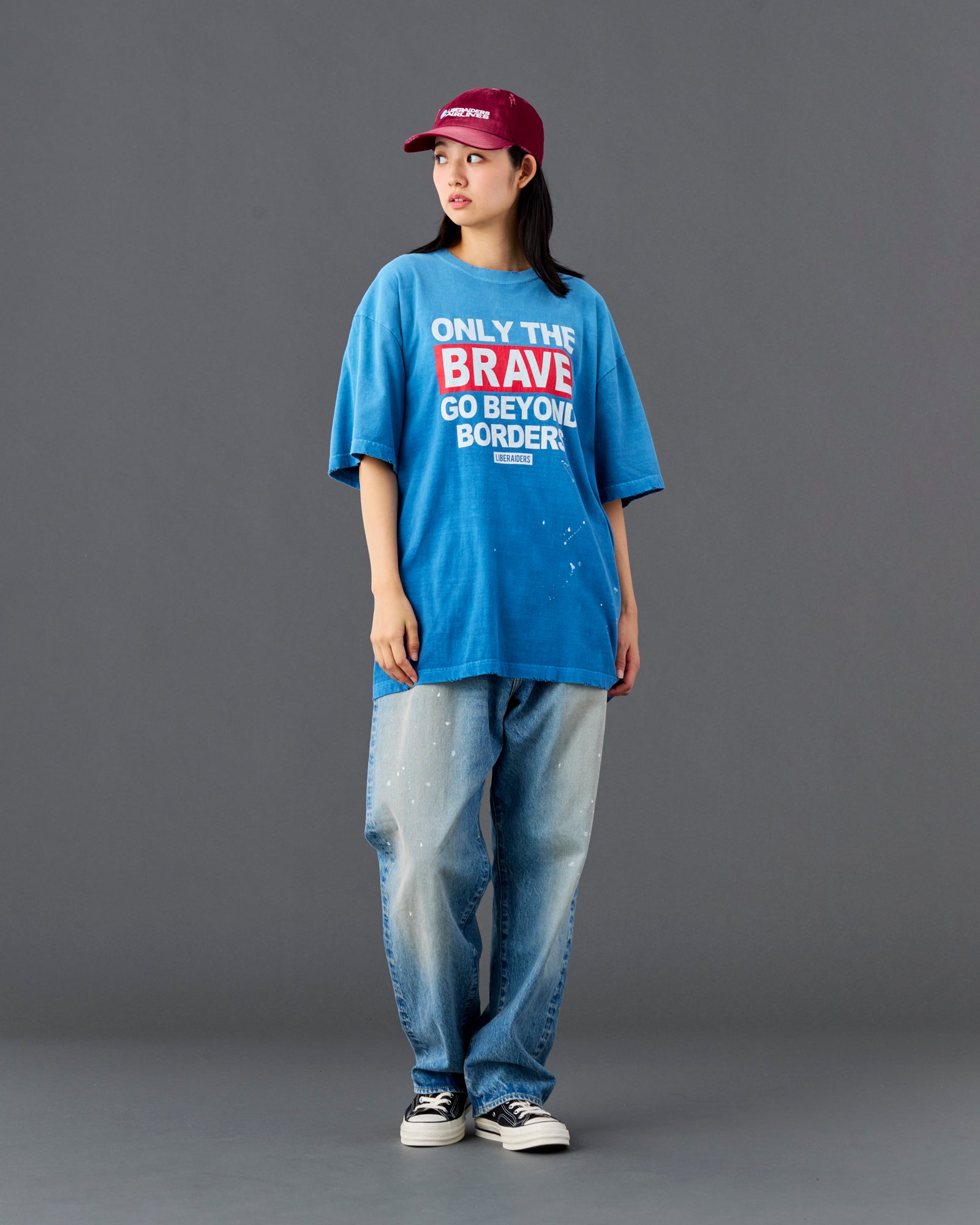 FADED BRAVE TEE