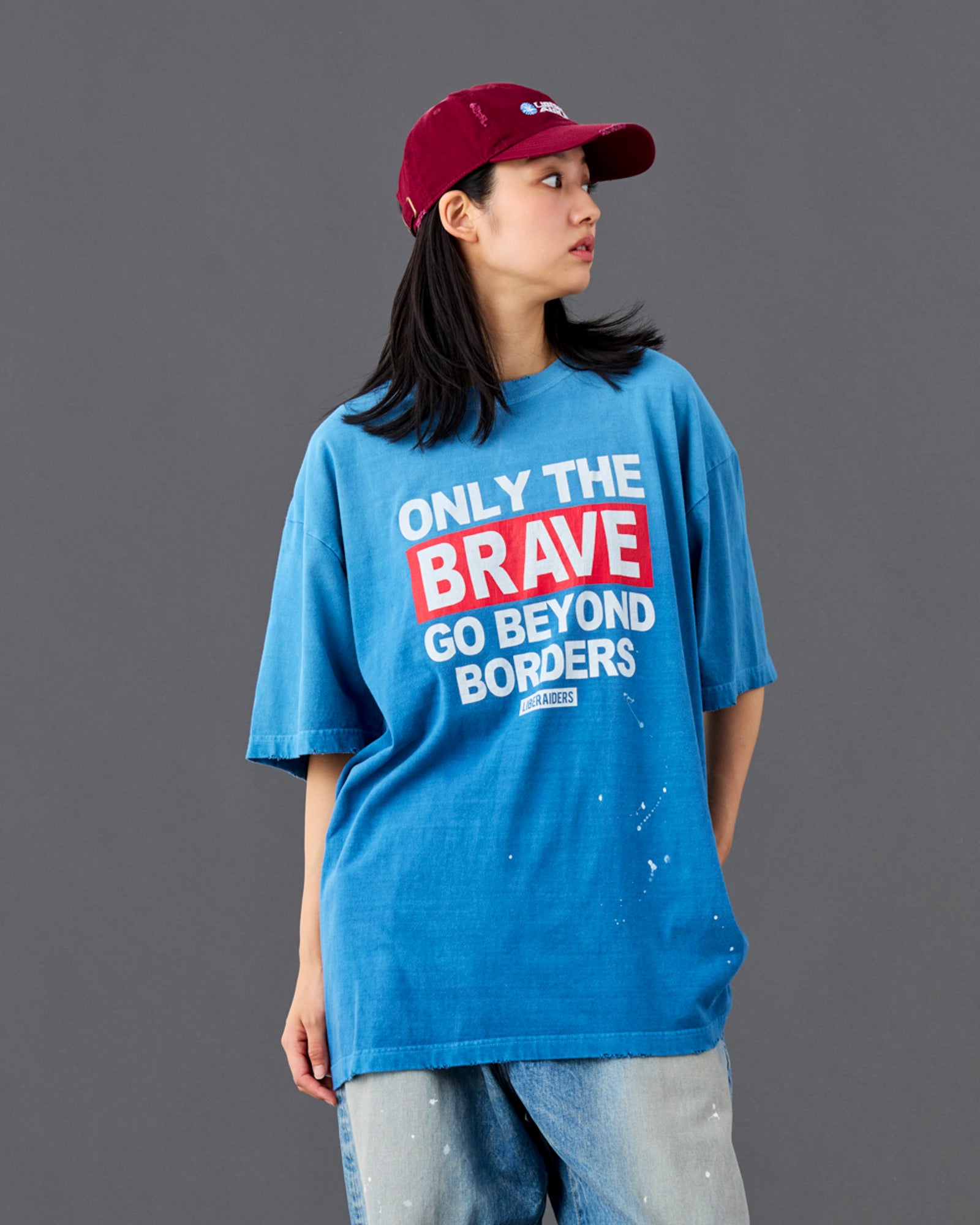 FADED BRAVE TEE
