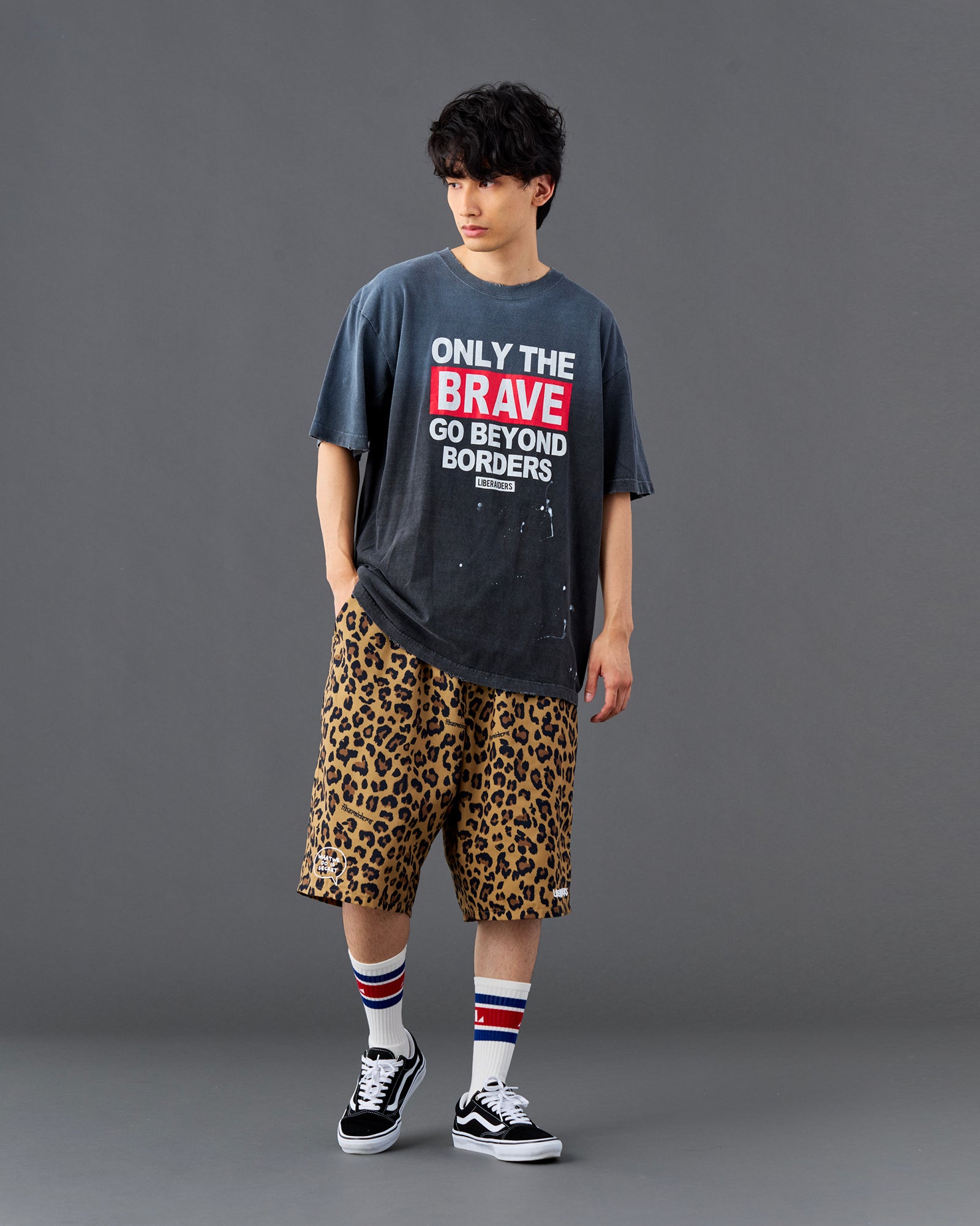 FADED BRAVE TEE