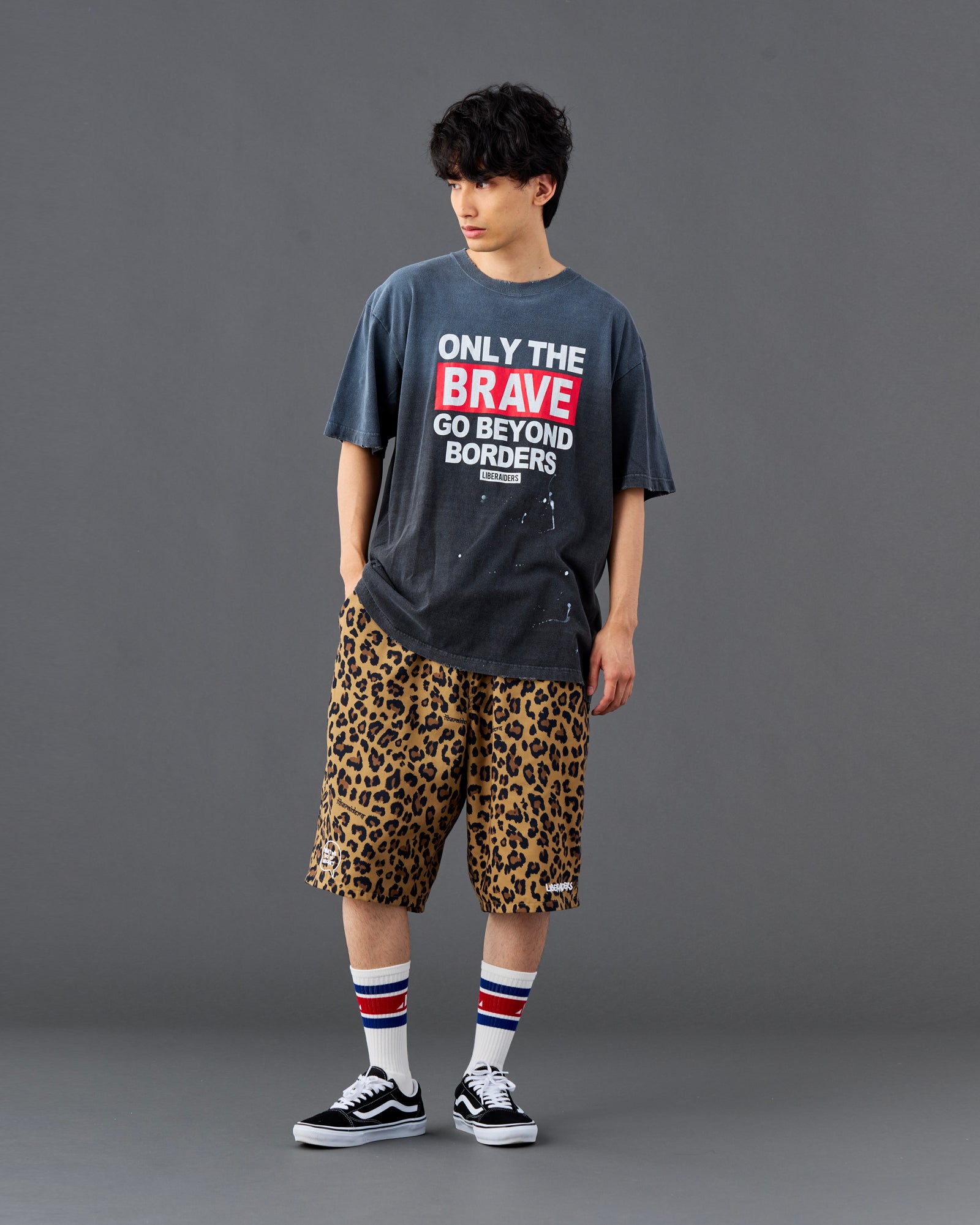 FADED BRAVE TEE