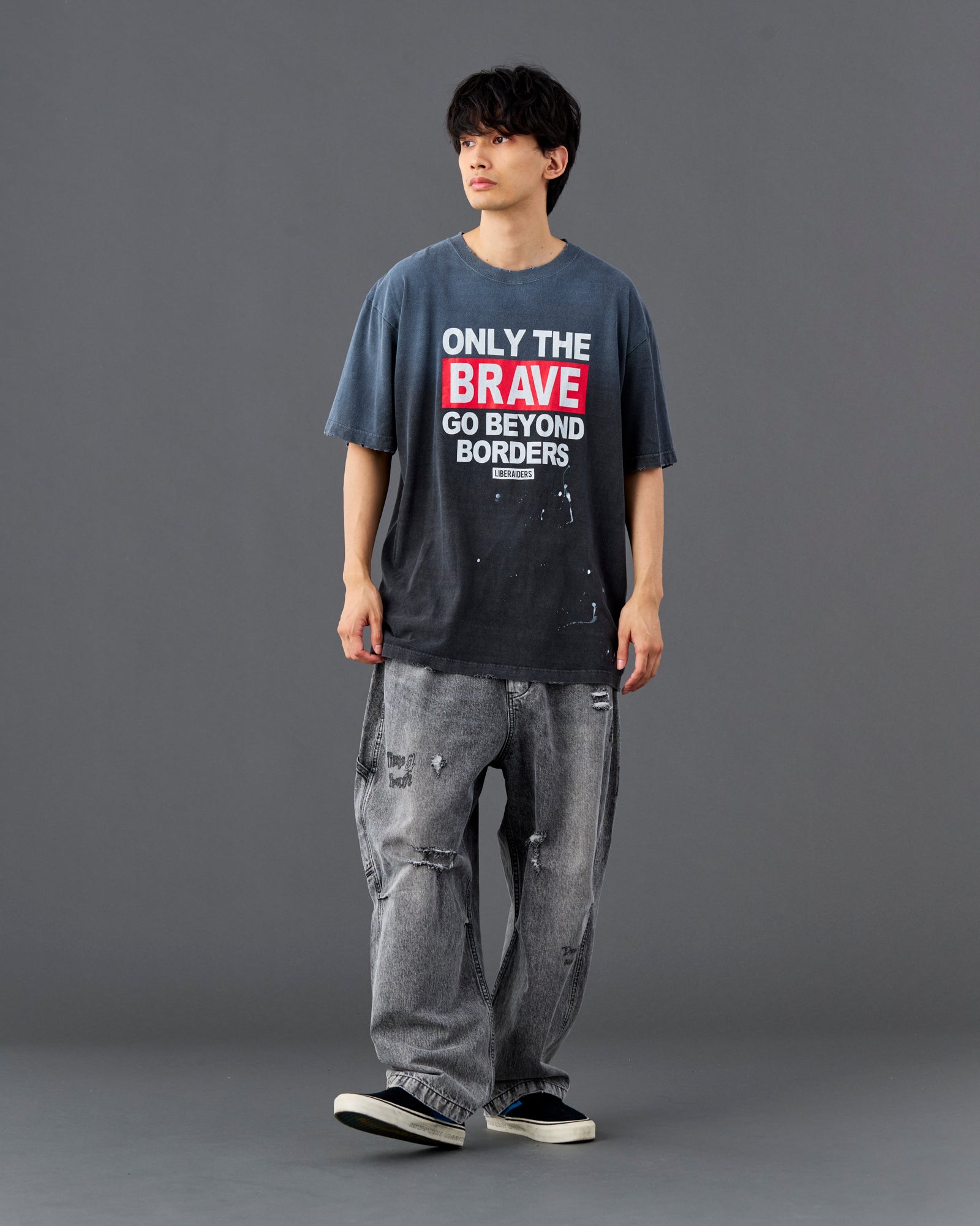FADED BRAVE TEE