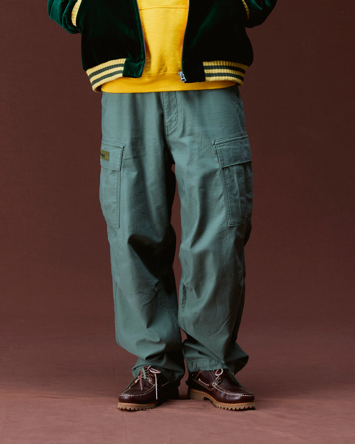 6-POCKET ARMY BAGGY PANTS