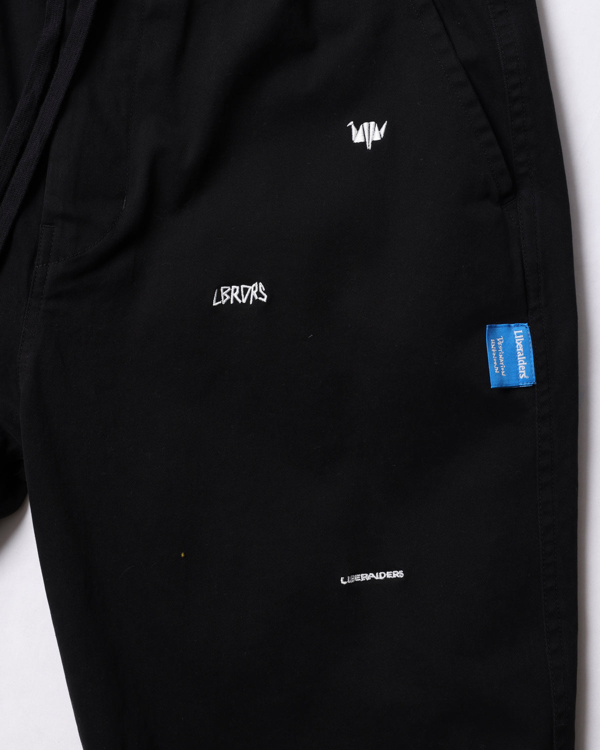MULTI EMBROIDERY CHINO TROUSERS