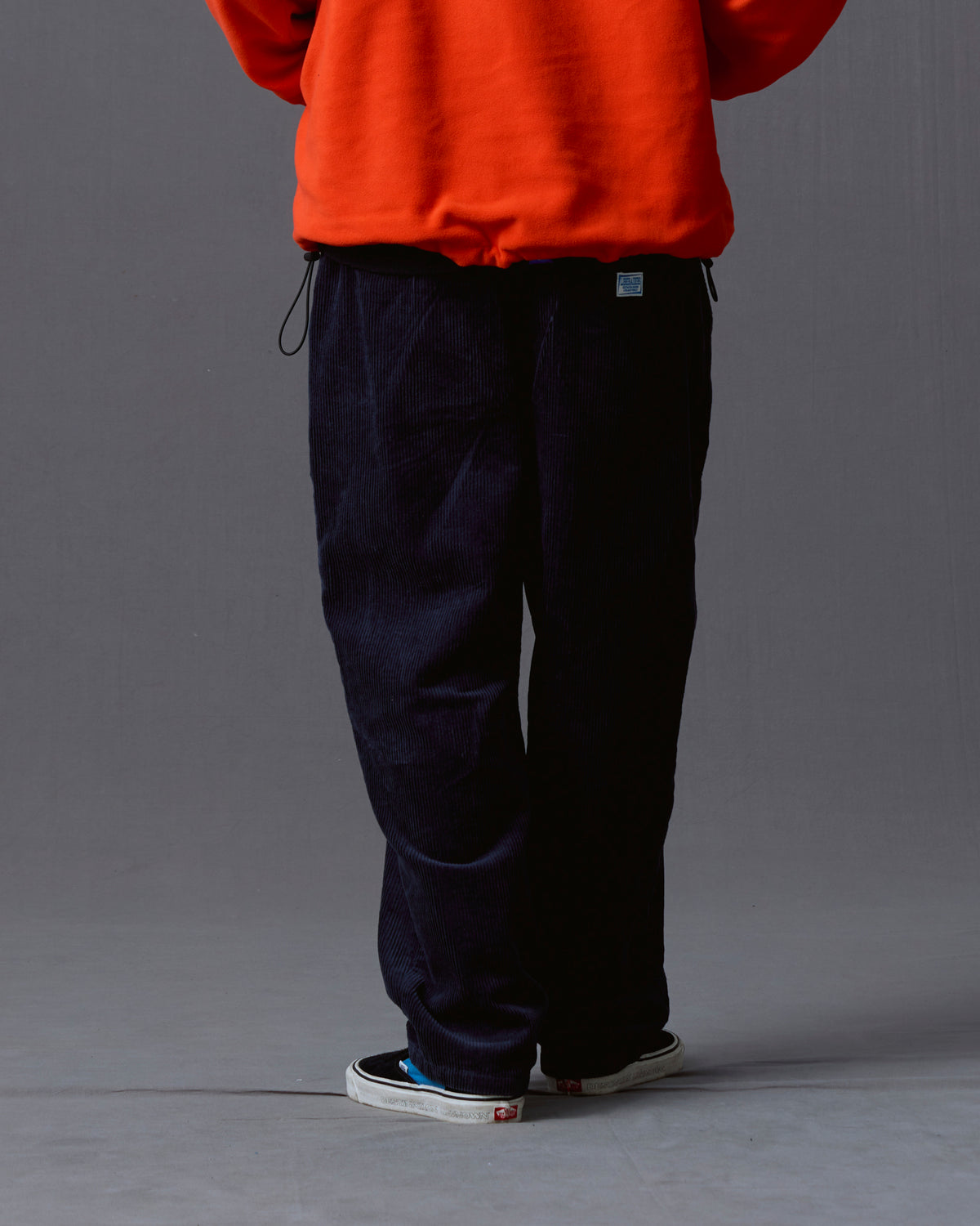 CORDUROY TAPERED SLACKS