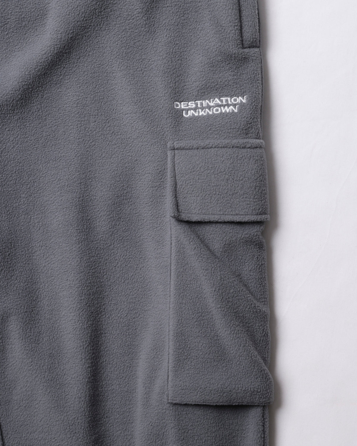 FLEECE CARGO PANTS