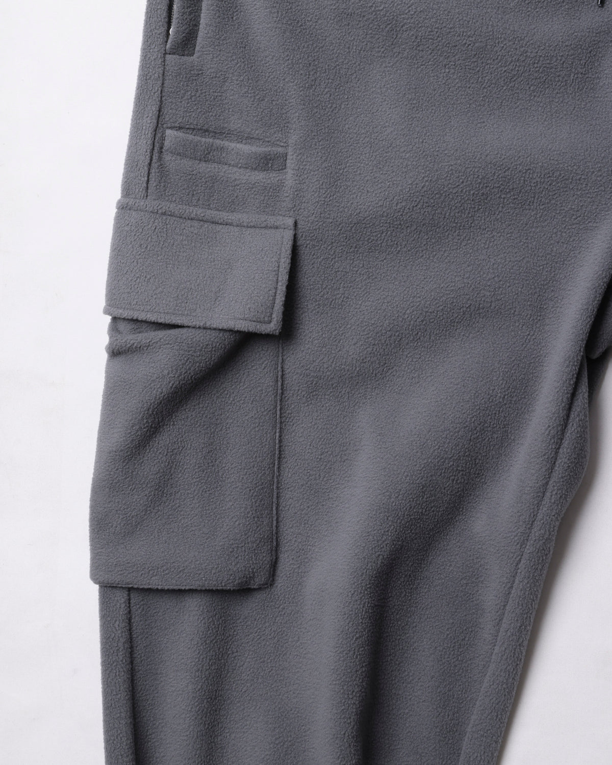 FLEECE CARGO PANTS