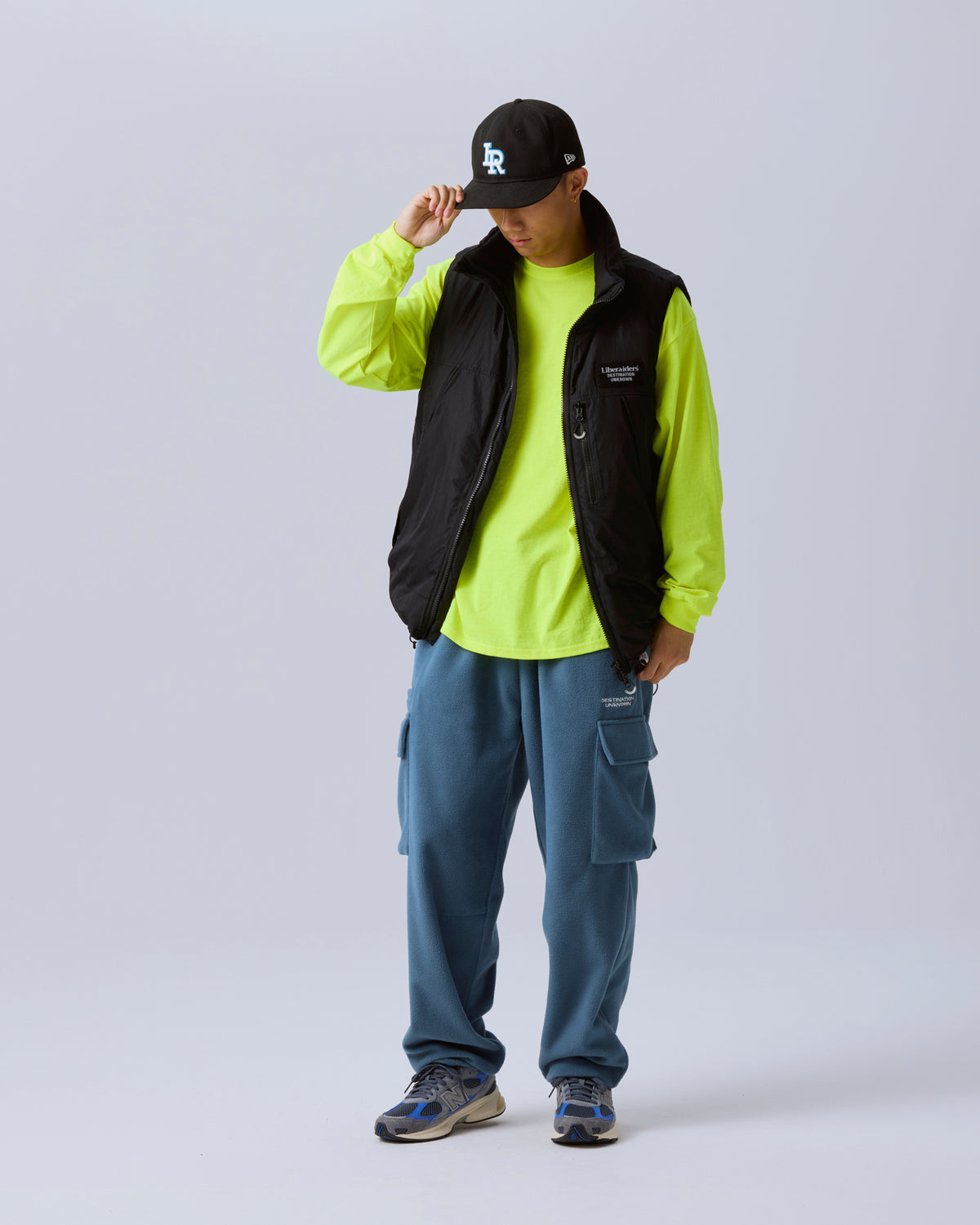 FLEECE CARGO PANTS