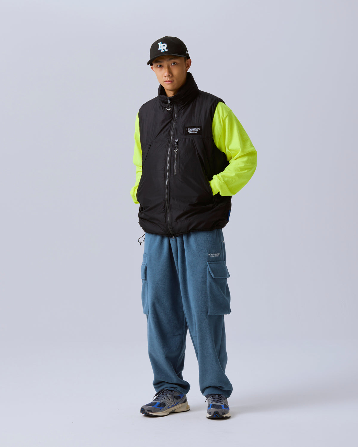 FLEECE CARGO PANTS