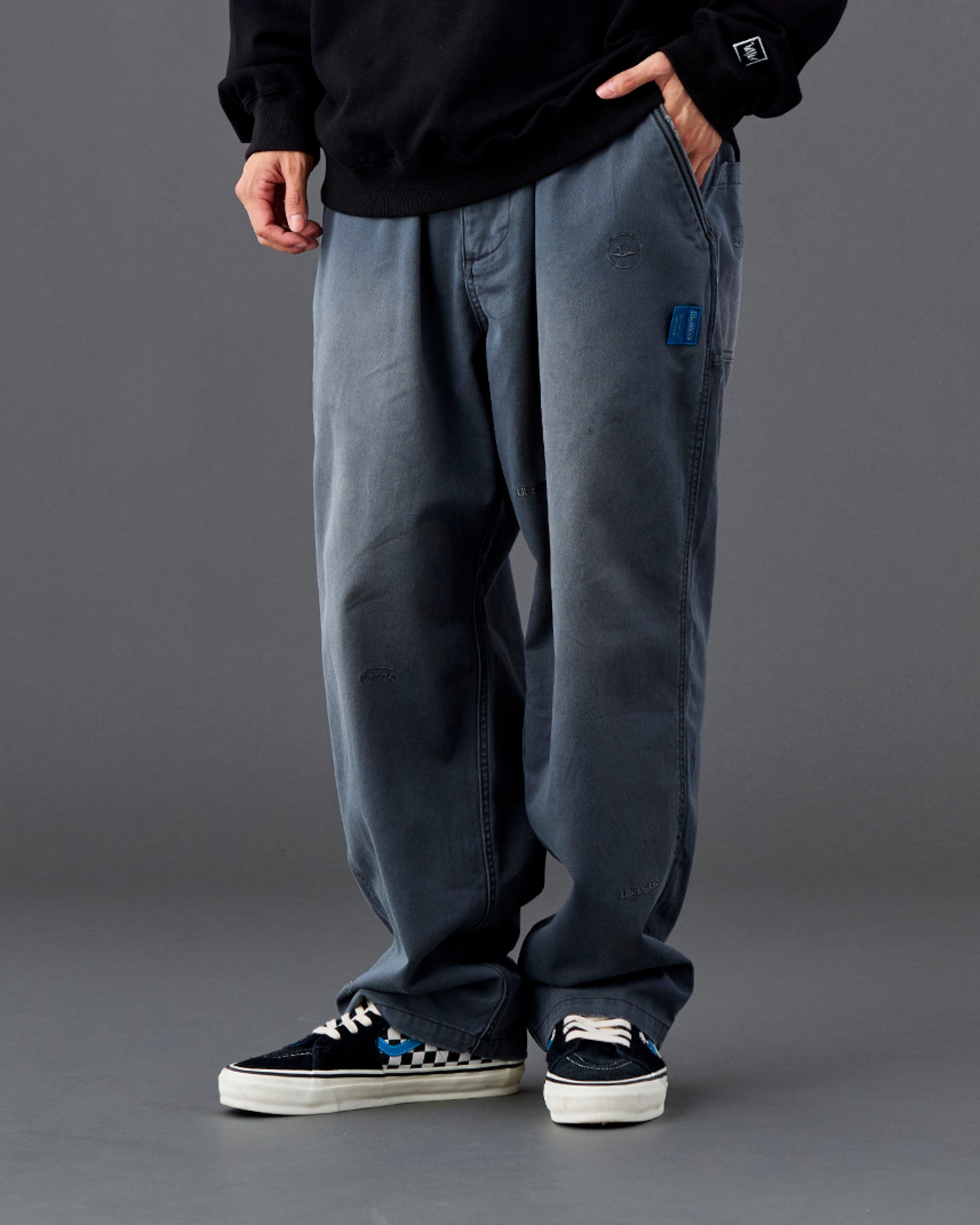 GARMENT DYED UTILITY PANTS