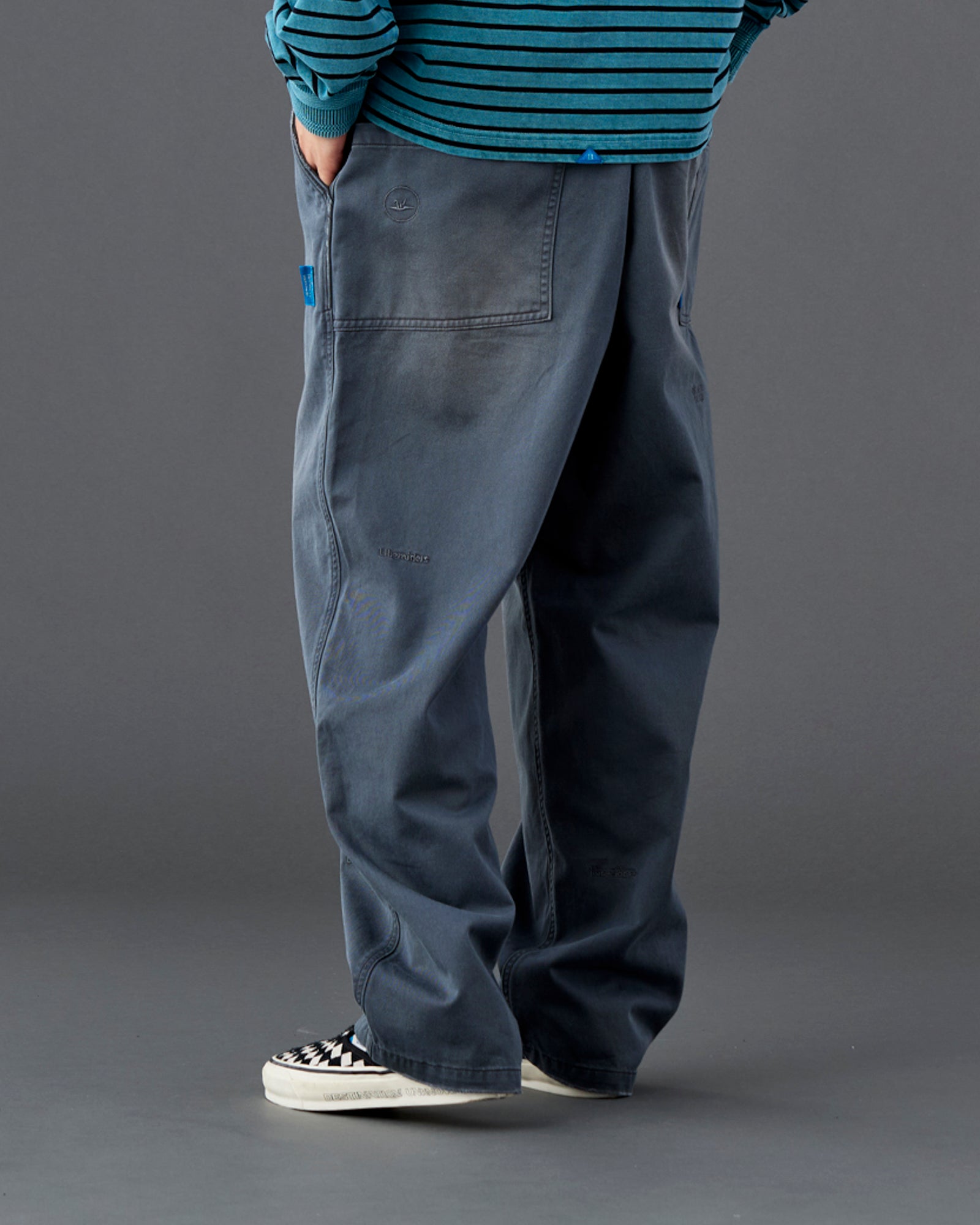 GARMENT DYED UTILITY PANTS